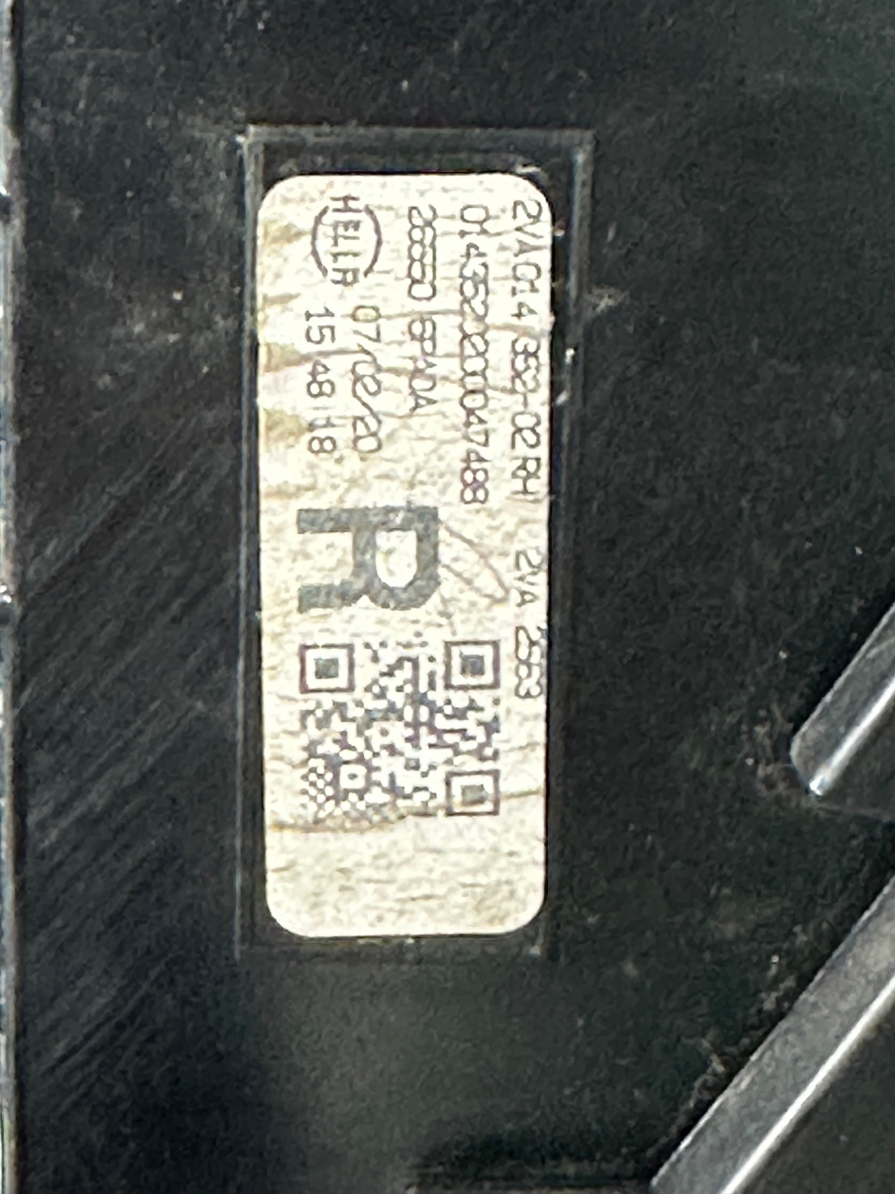 Nissan Juke 2022 Right Rear Tail Light (0143520200047488)