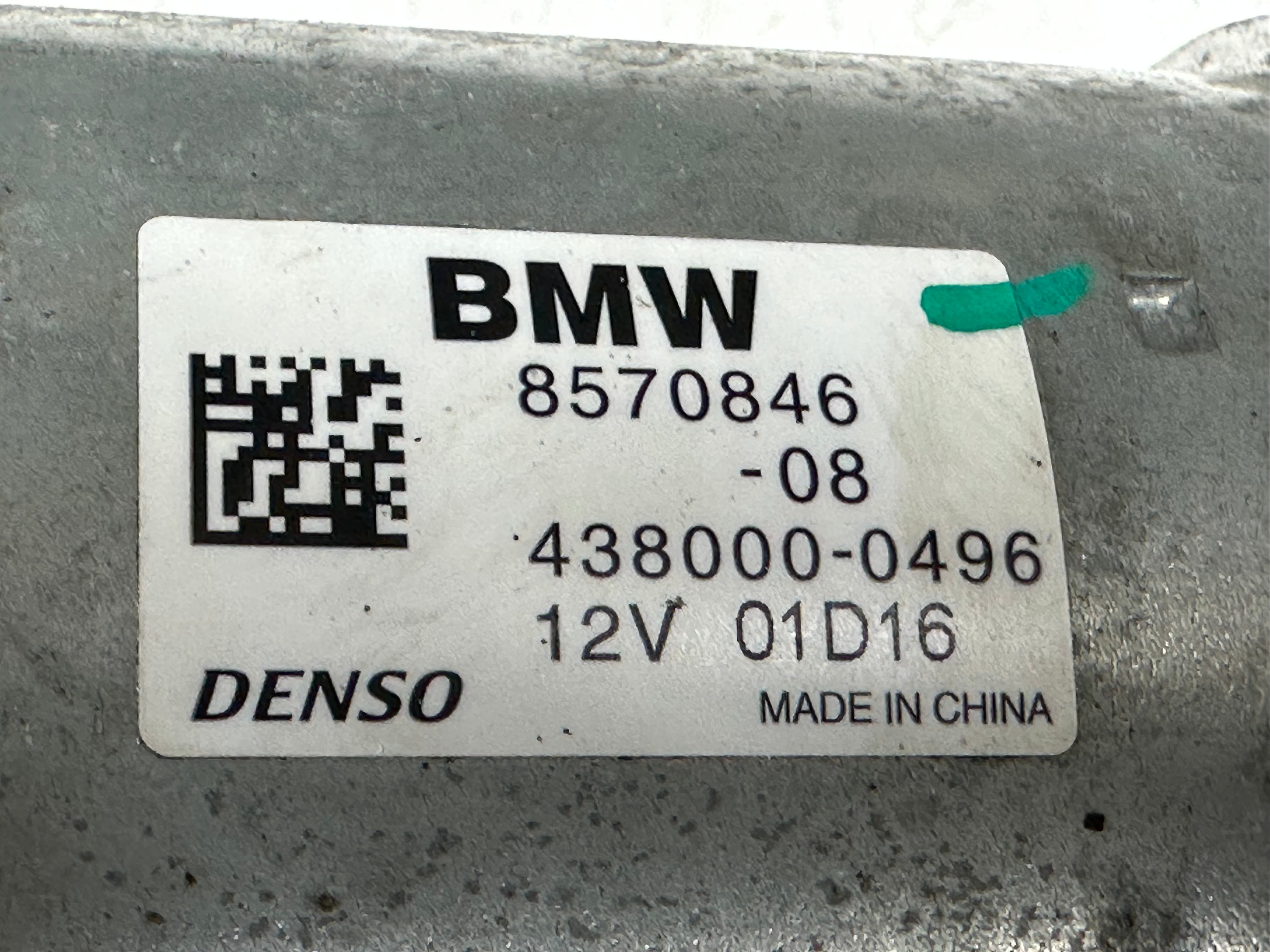 BMW 3 Series G20 G21 2023-24 Denso Starter Motor (8570846-08 / 438000-0496)