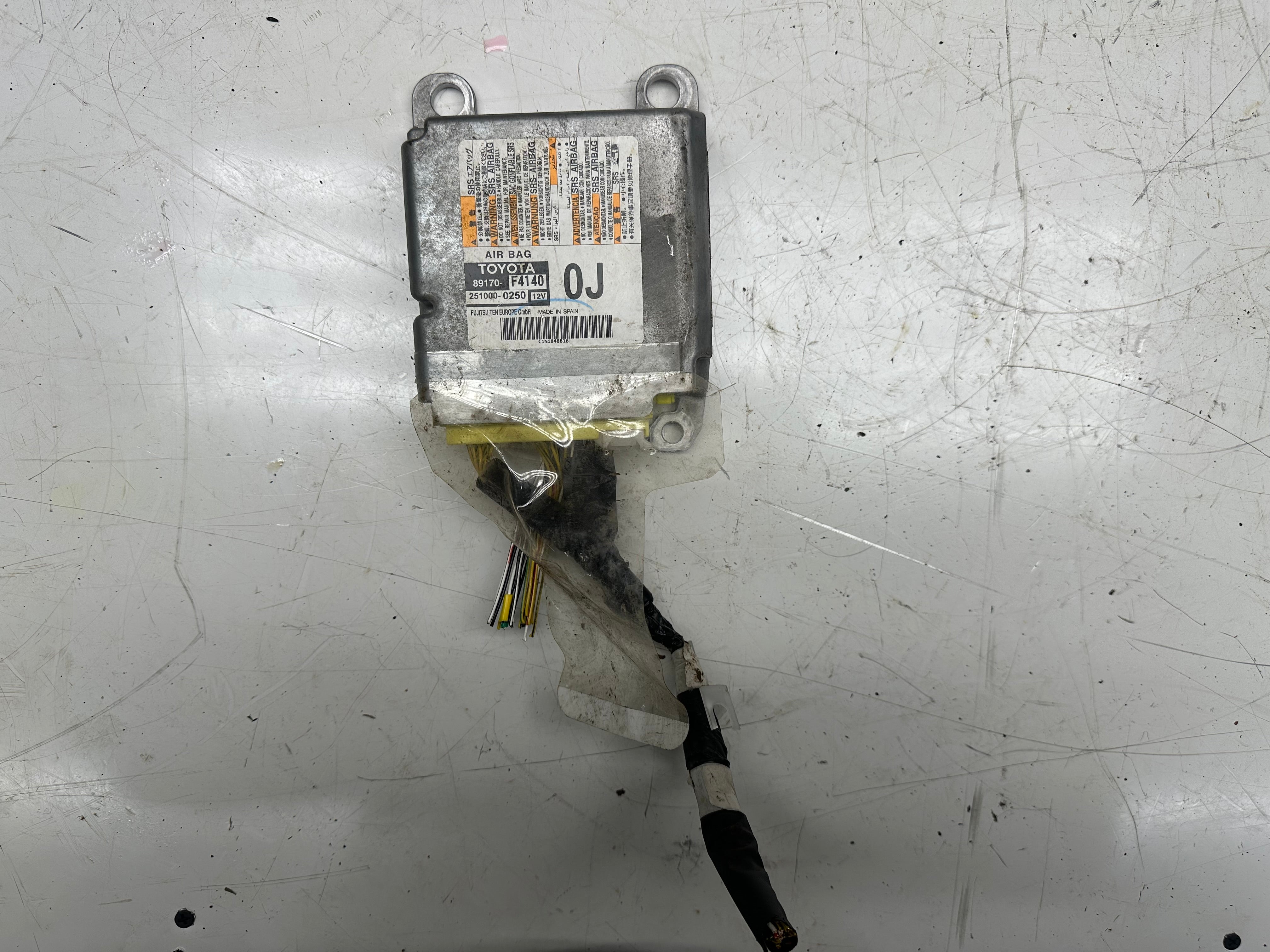 Toyota C-HR 2019 Airbag Control Module (89170-F4140)