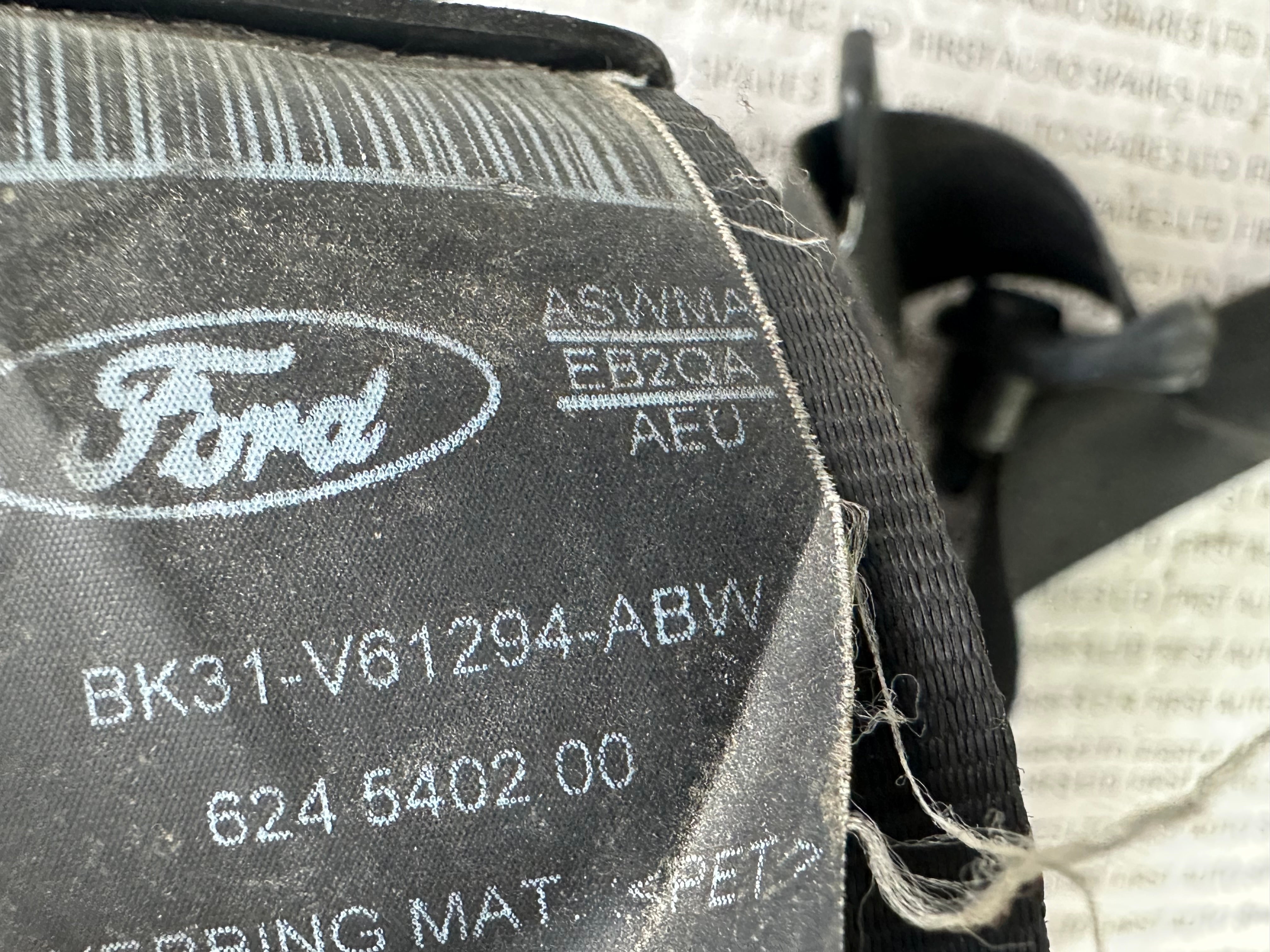 Ford Transit Van Front Left Seat Belt Tensioner (BK31V61294ABW, 624540200)