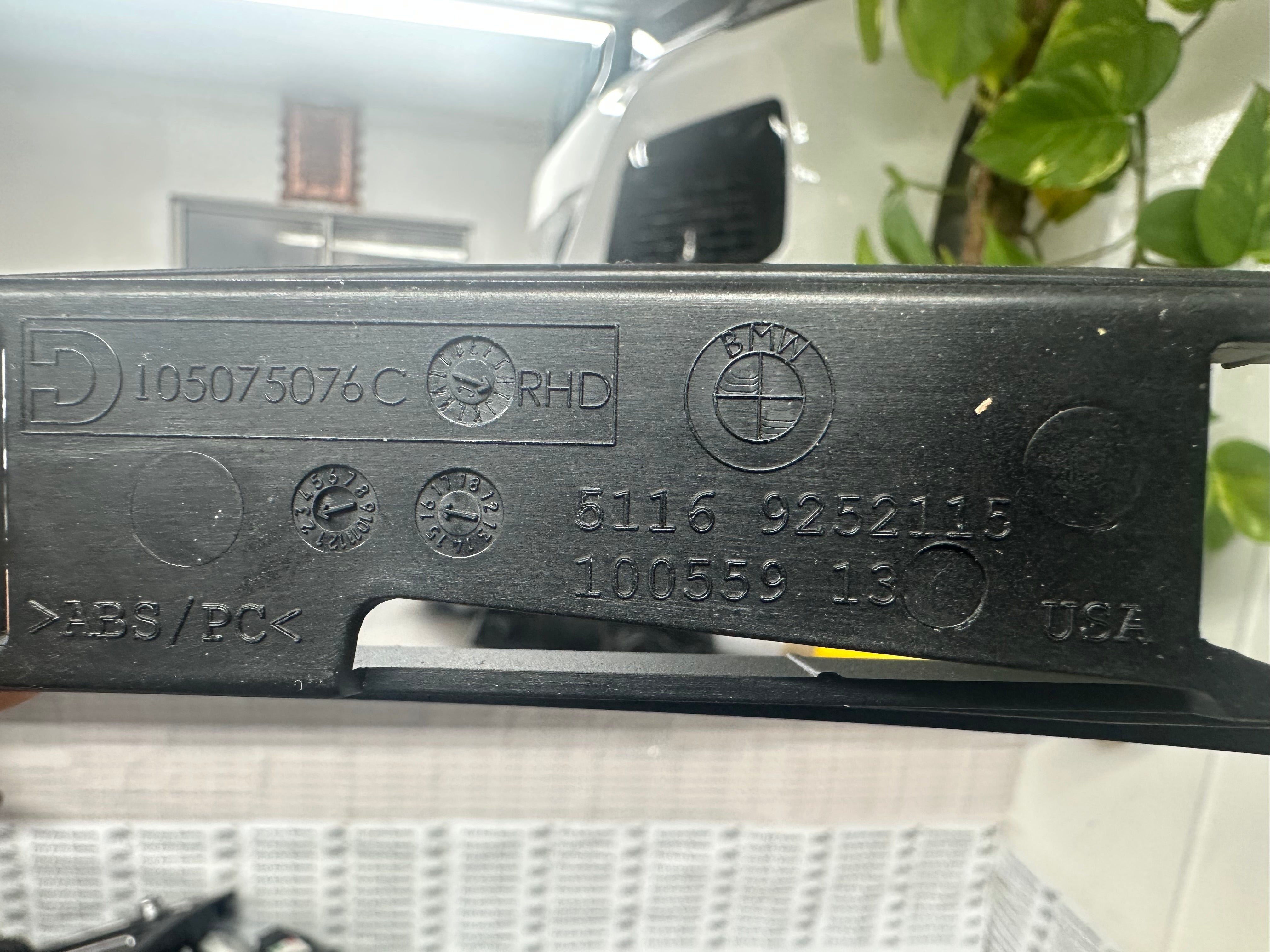 BMW X5 2016 iDrive Centre Console Trim Surround (5116 9252115)