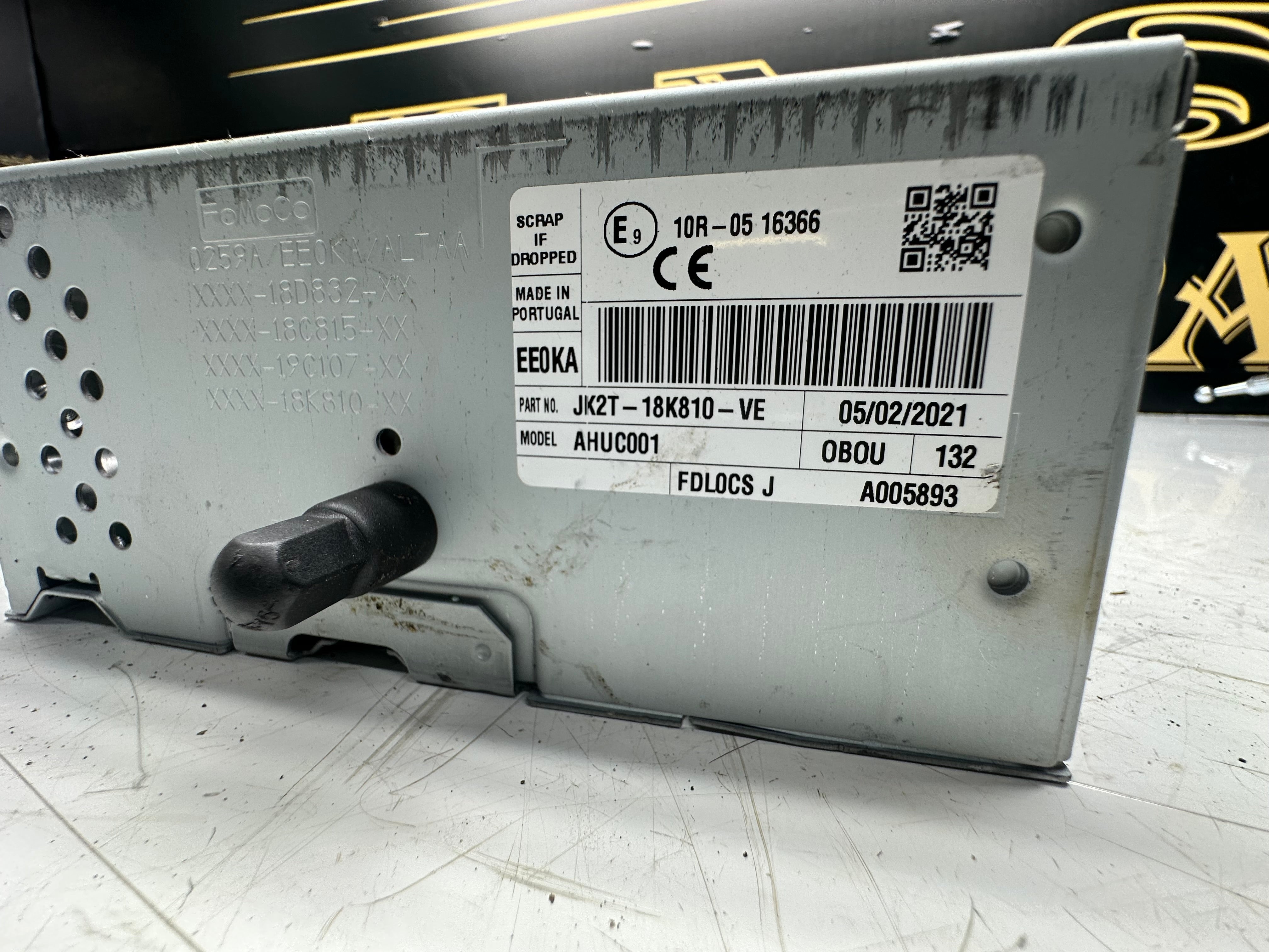 Ford Tourneo Custom V362 Autobus Audio System CD Radio (JK2T-18K810-VE)