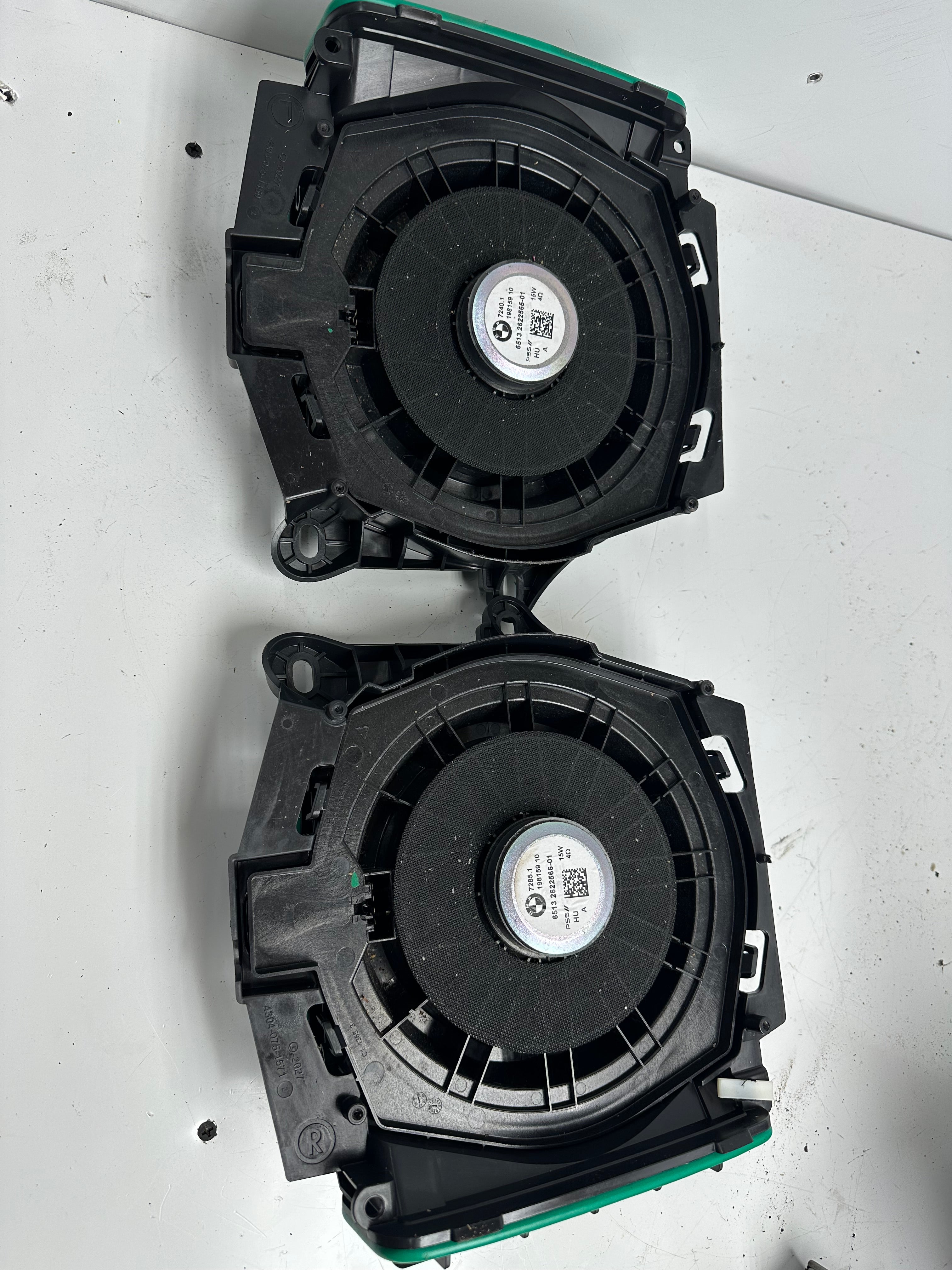 BMW 3 Series G20 G21 Right & Left Subwoofer Bass Speakers (6513 2622566-01) (6513 2622565-01)