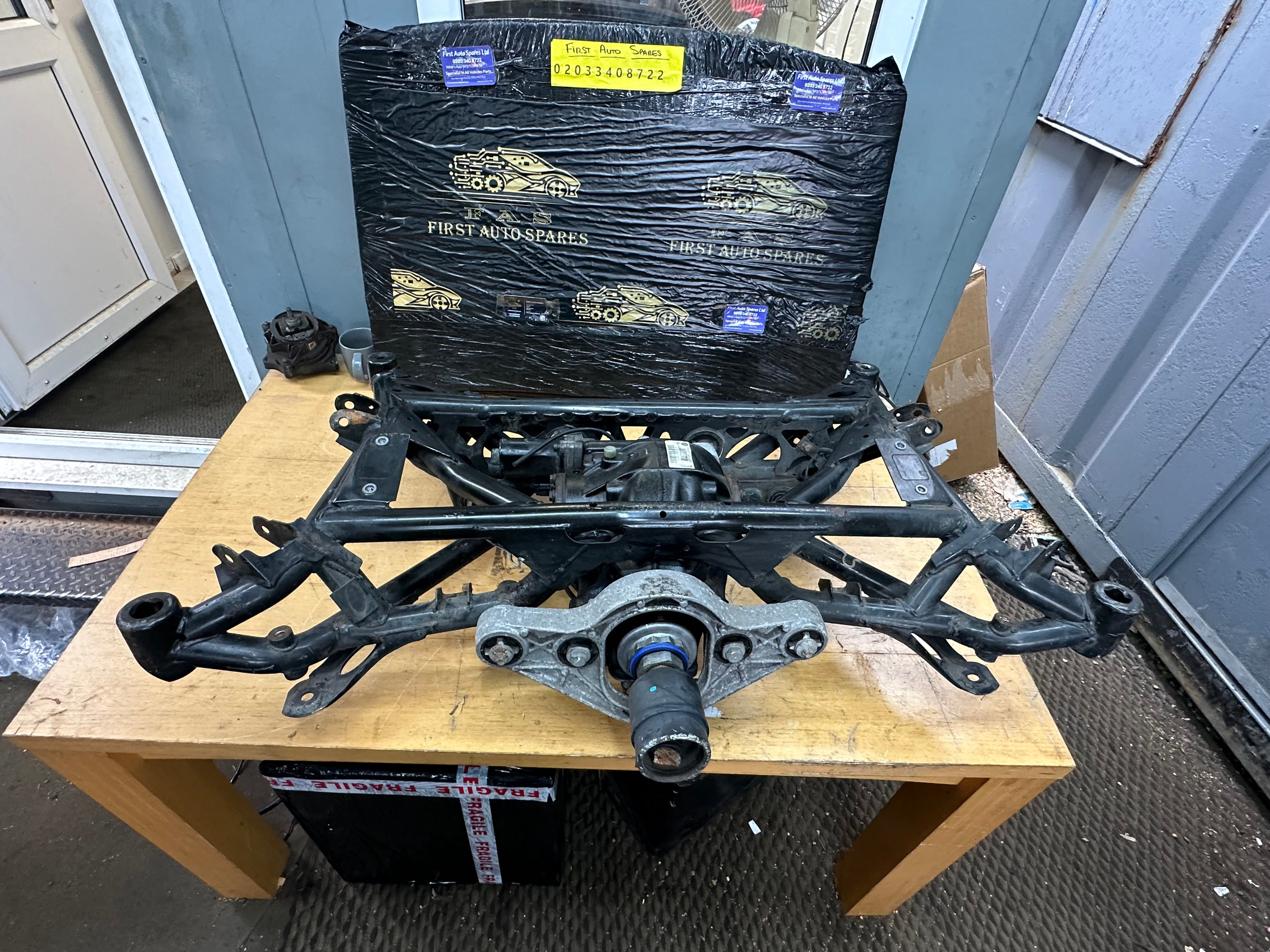 BMW M2 M3 M4 Rear Differential with Subframe Complete 3.46 Ratio LSD (8090473)