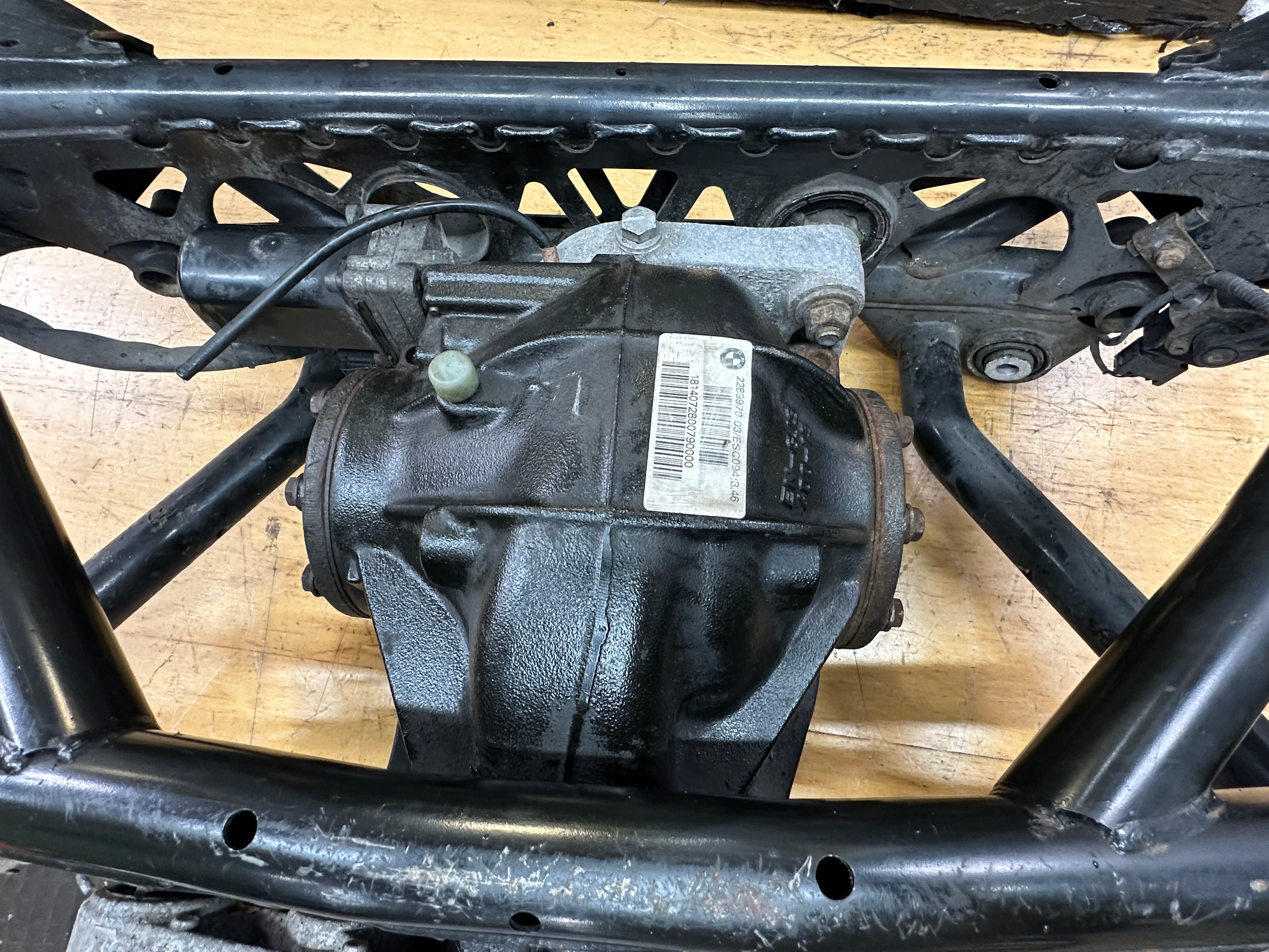 BMW M2 M3 M4 Rear Differential with Subframe Complete 3.46 Ratio LSD (8090473)