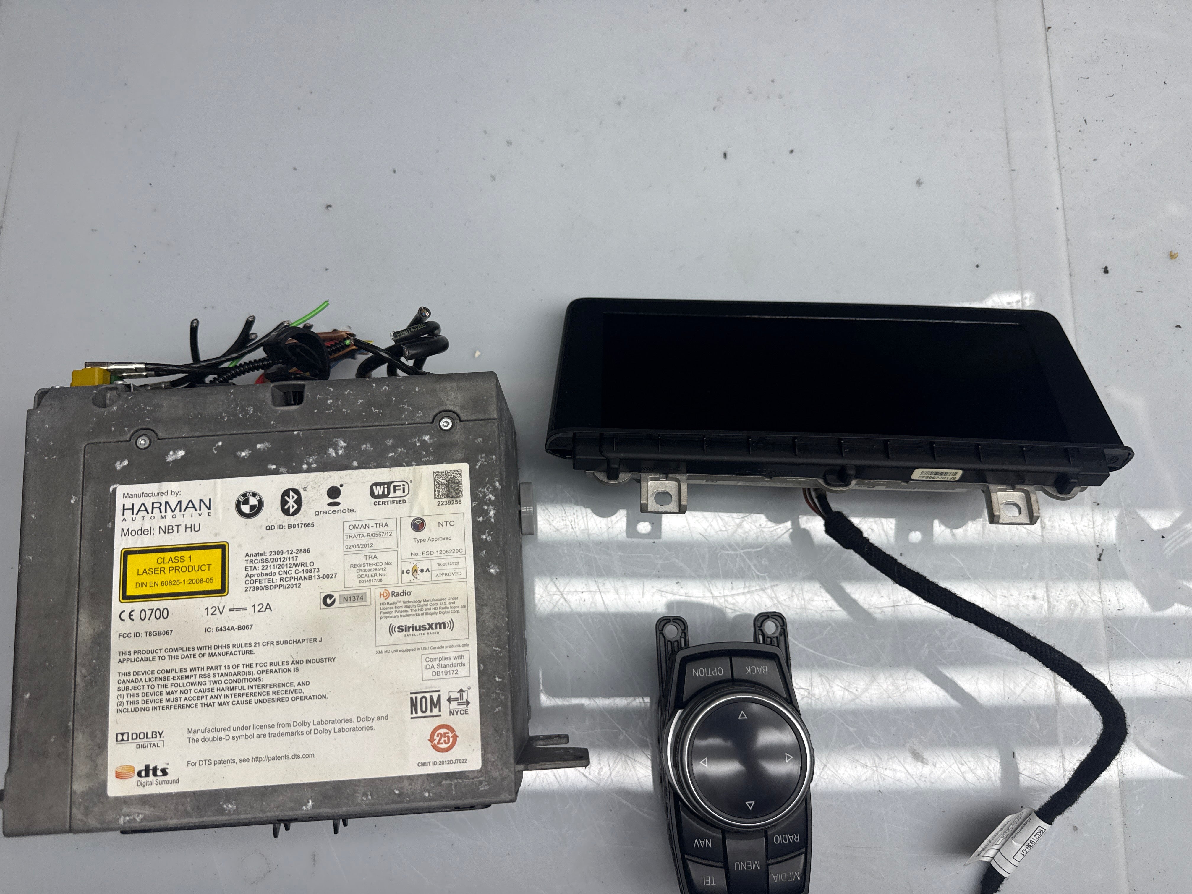 BMW F31 F32 F33 F36 Complete Harman HU NBT Navigation iDrive System