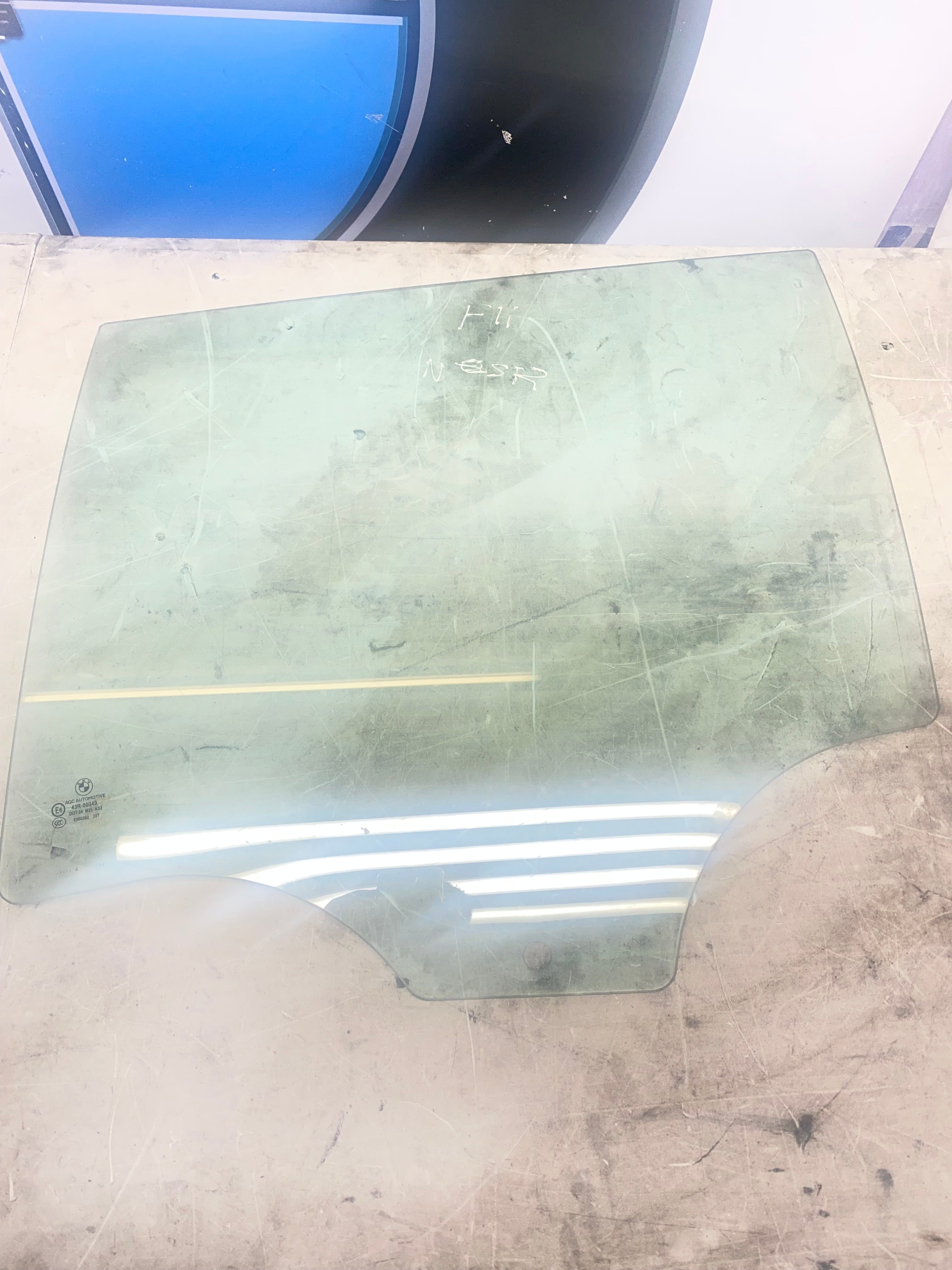 BMW 5 Series F11 Passenger Side Window Glass – 2010–2017