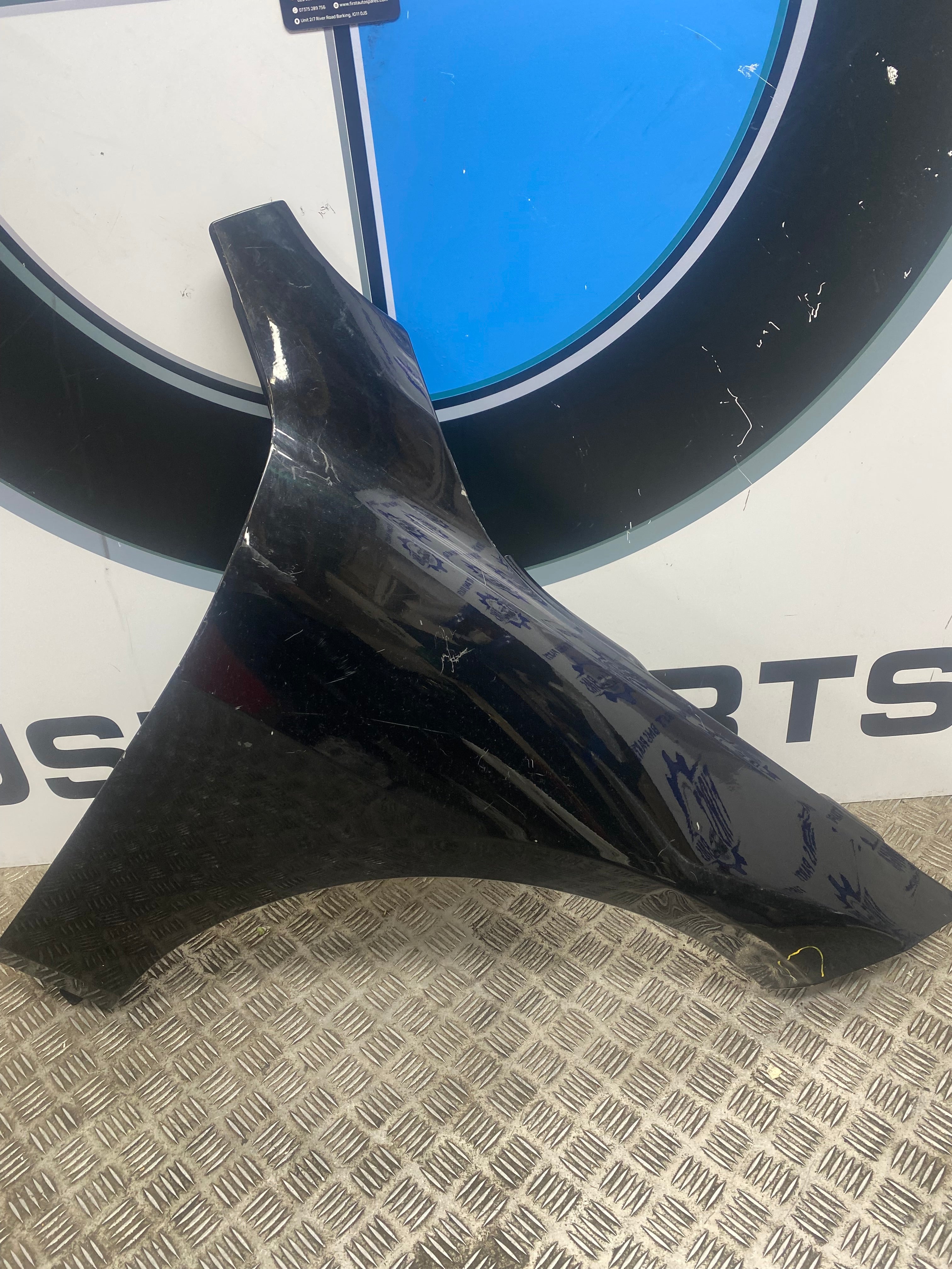 BMW 1 Series F40 Front Driver Fender Wing – 2019–Present (Dent Marked In Yellow)