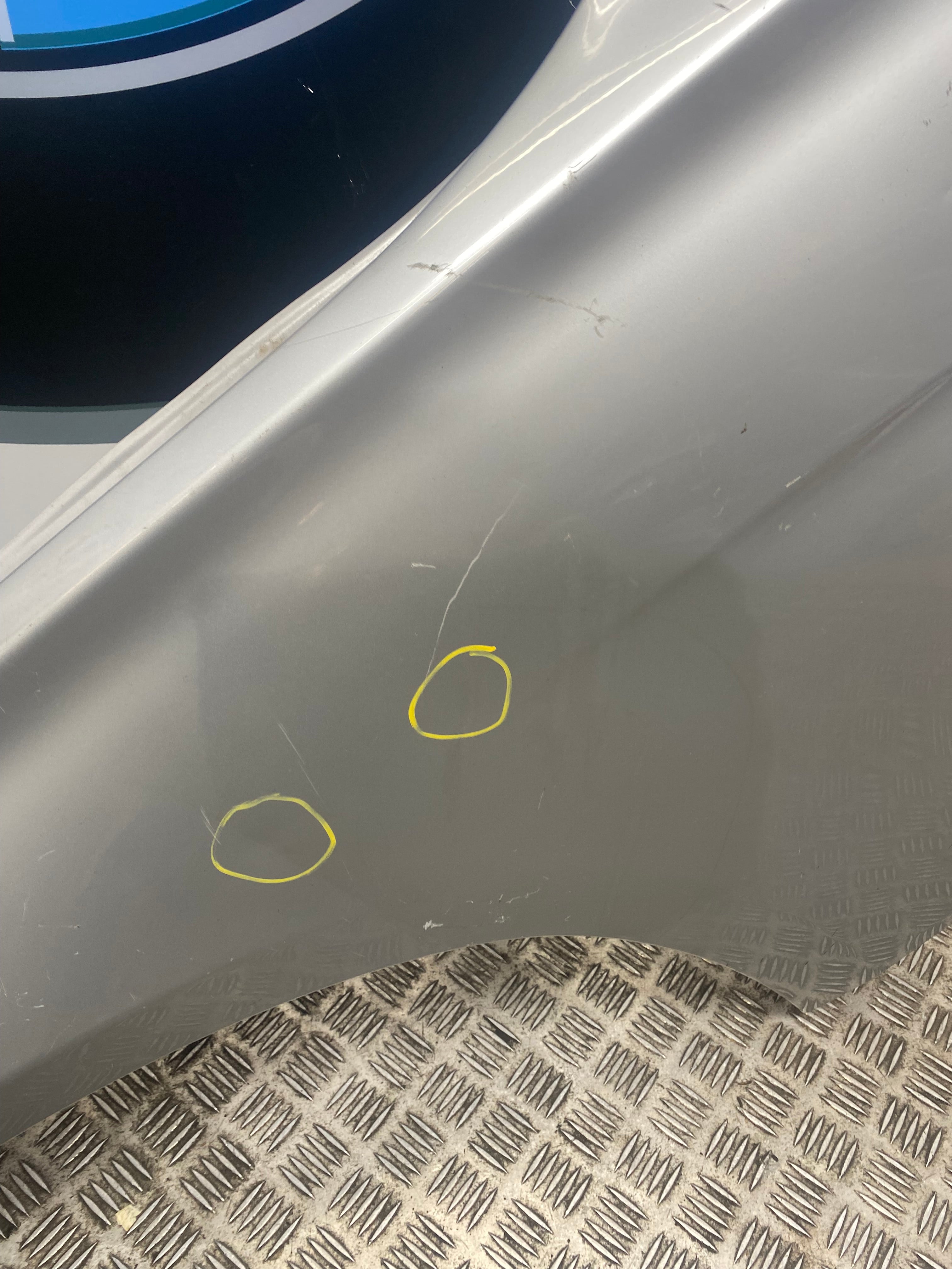 BMW 3 Series F30 Front Left Passenger Side Fender Wing 2012–2019 (Got some dents marked in Yellow)