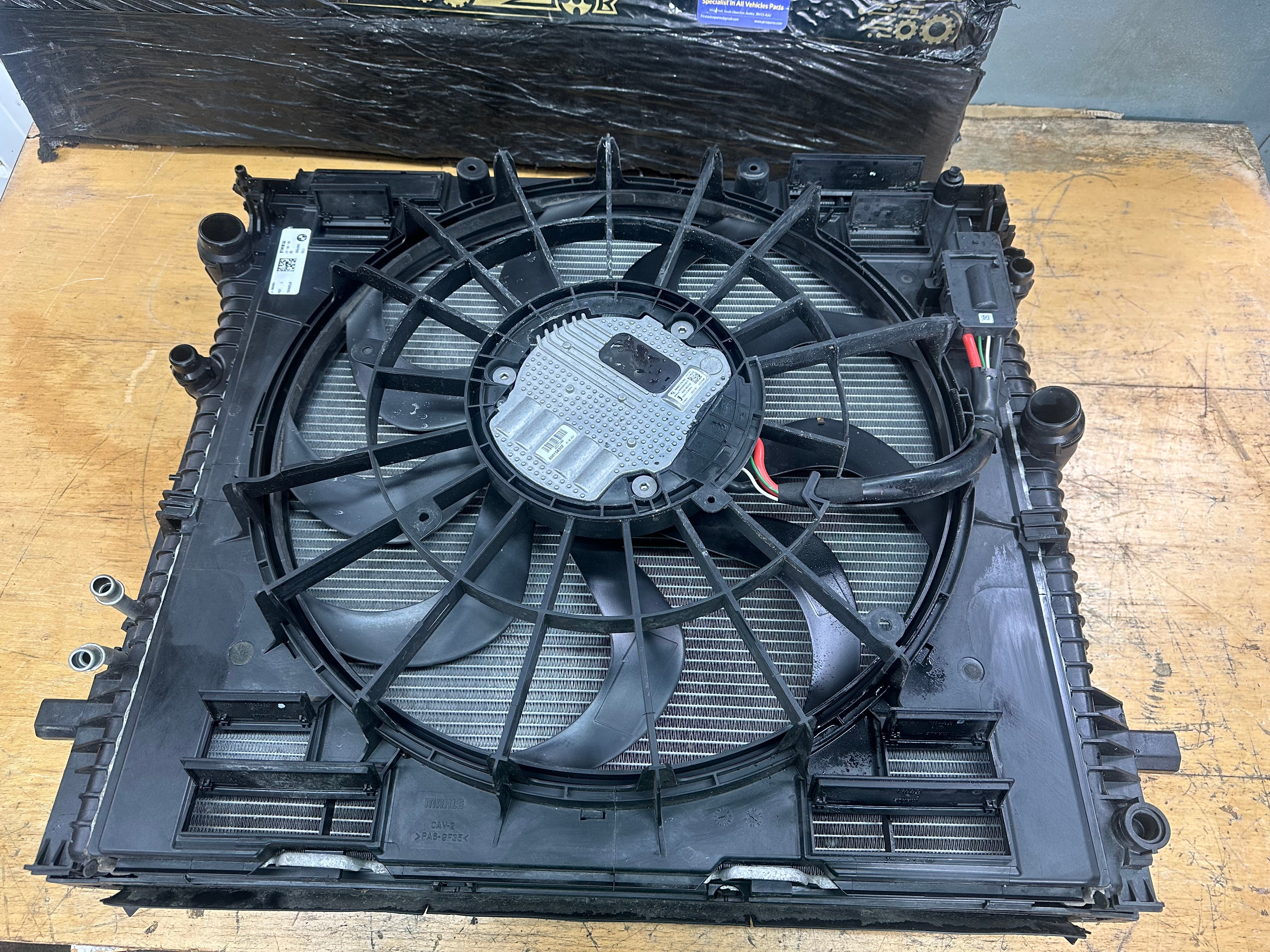 BMW X3 Series M Competition Radiator Pack Fan Housing (8665241-03) (8487639-02)