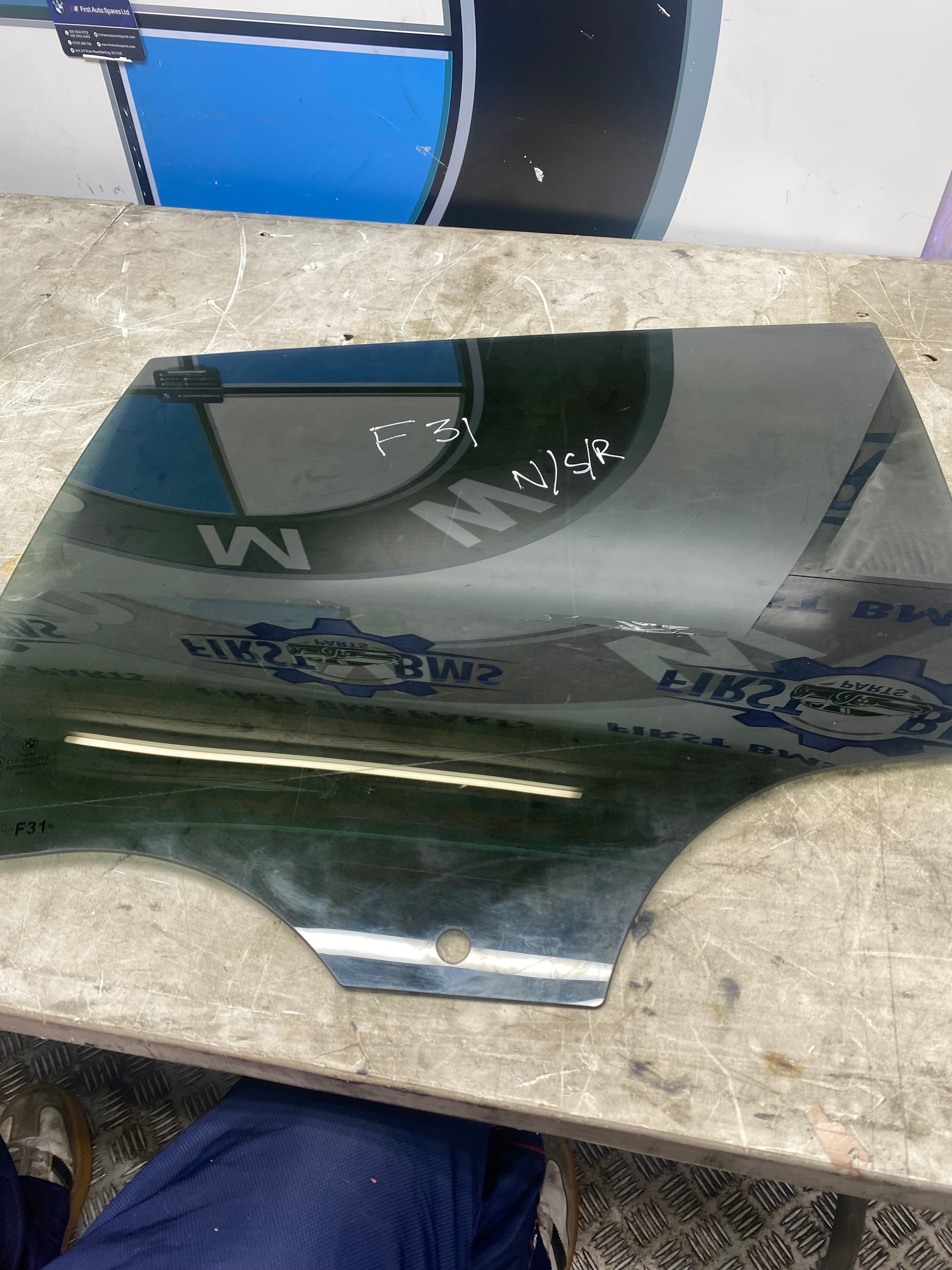 BMW 3 Series F31 Rear Passenger Side Window Glass – 2012–2019