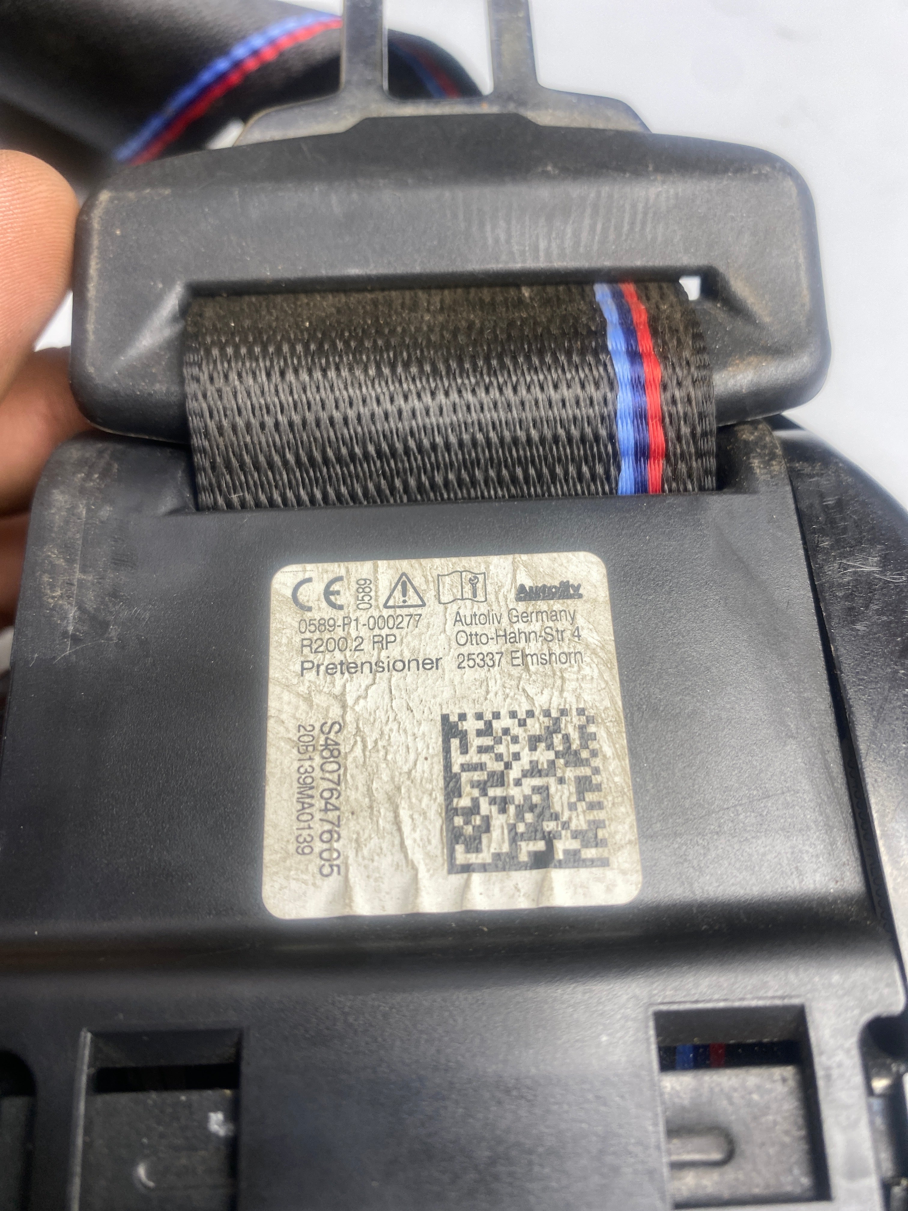 BMW 1 Series F40 Rear Driver Side Seatbelt – 2019–Present