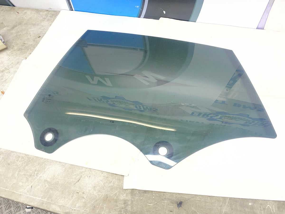 BMW 4 Series F36 Rear Passenger Side Window Glass 2014–2020