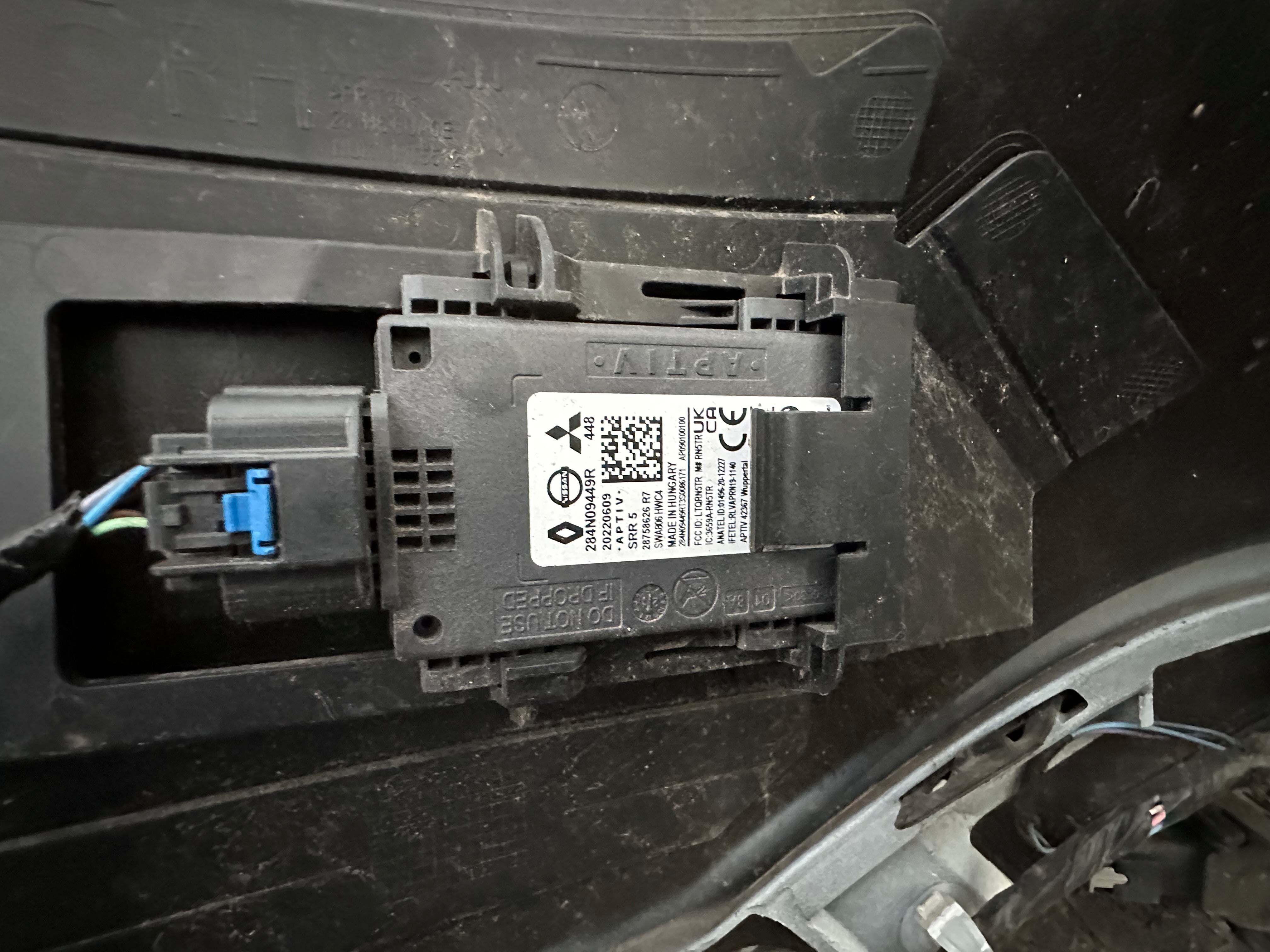 Nissan Qashqai 2022 Rear Bumper with Rear Blind Spot Sensors (284N09449R)