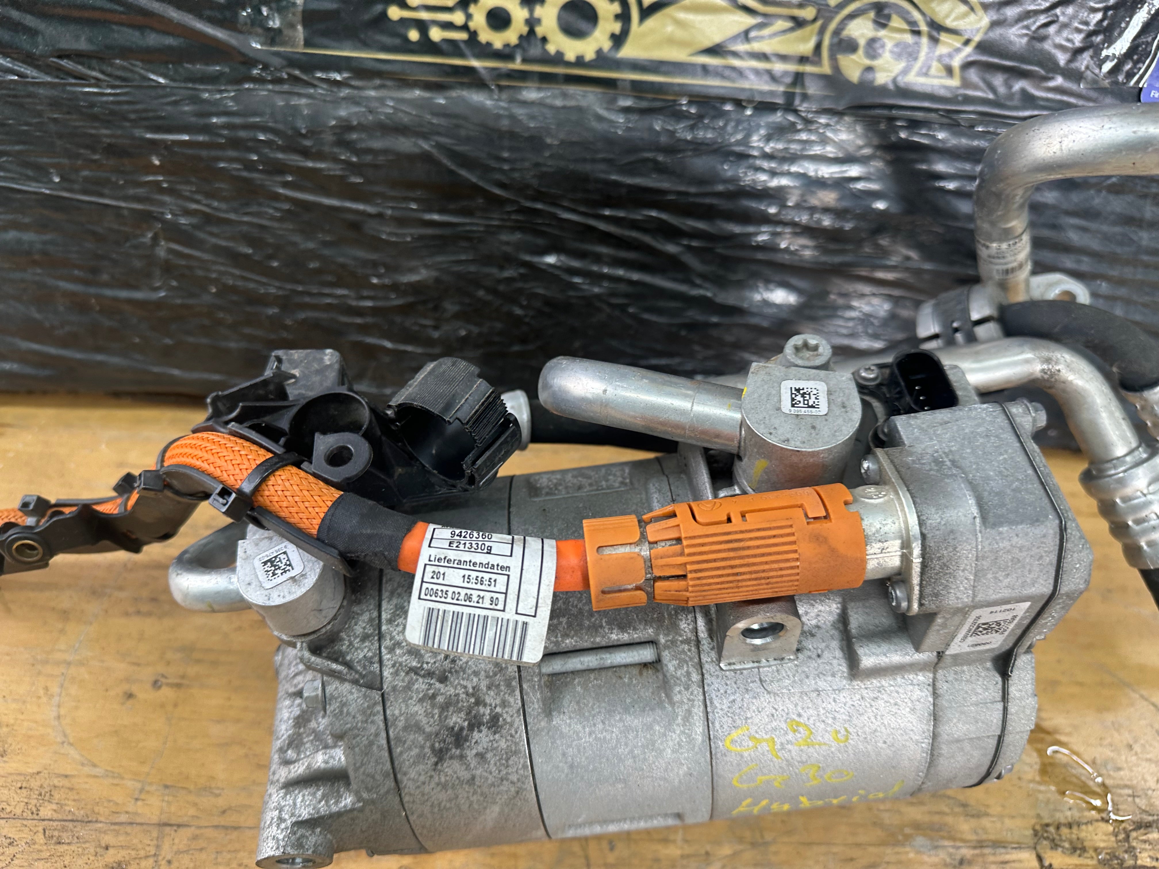 BMW 3 5 Series G20 G30 330e 530e A/C Air Con Compressor Pump 2.0 Hybrid (9496109)