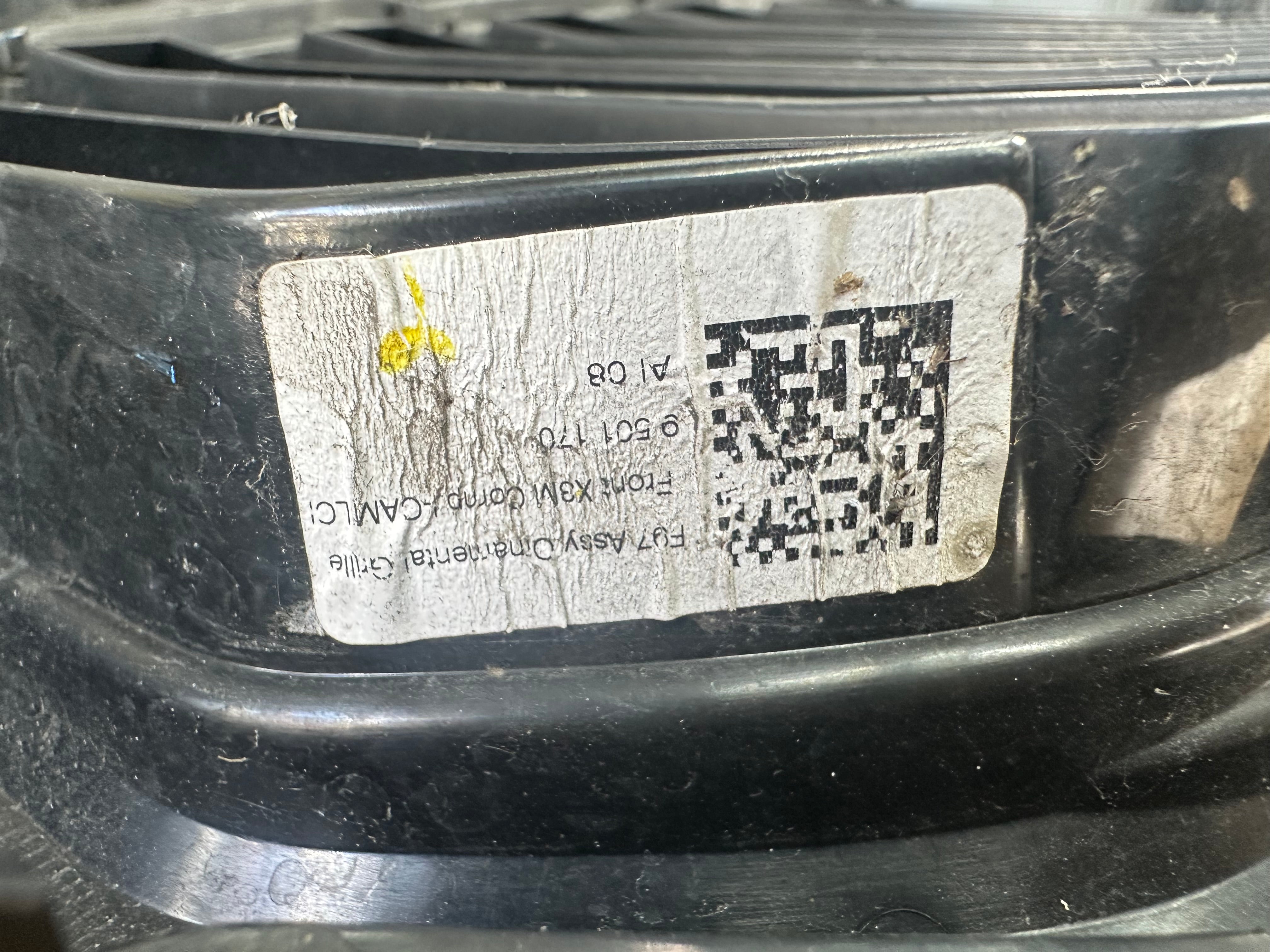 BMW X3 G01 2021 M Sport Front Bumper Grille with Camera Sensor (10627111) (9501170)