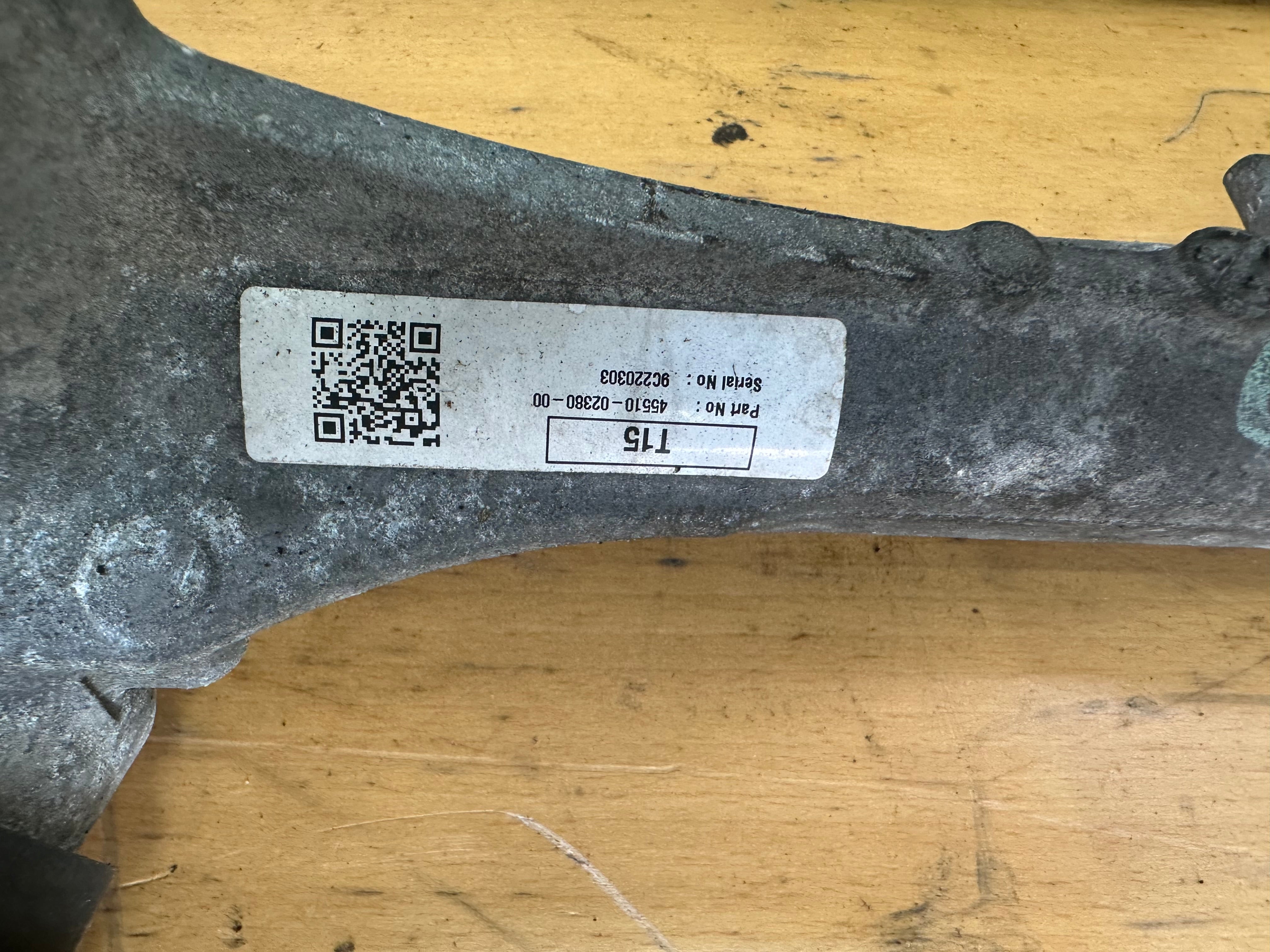 Toyota Corolla 2018-2021 Front Power Steering Rack T15 (45510-02380-00)