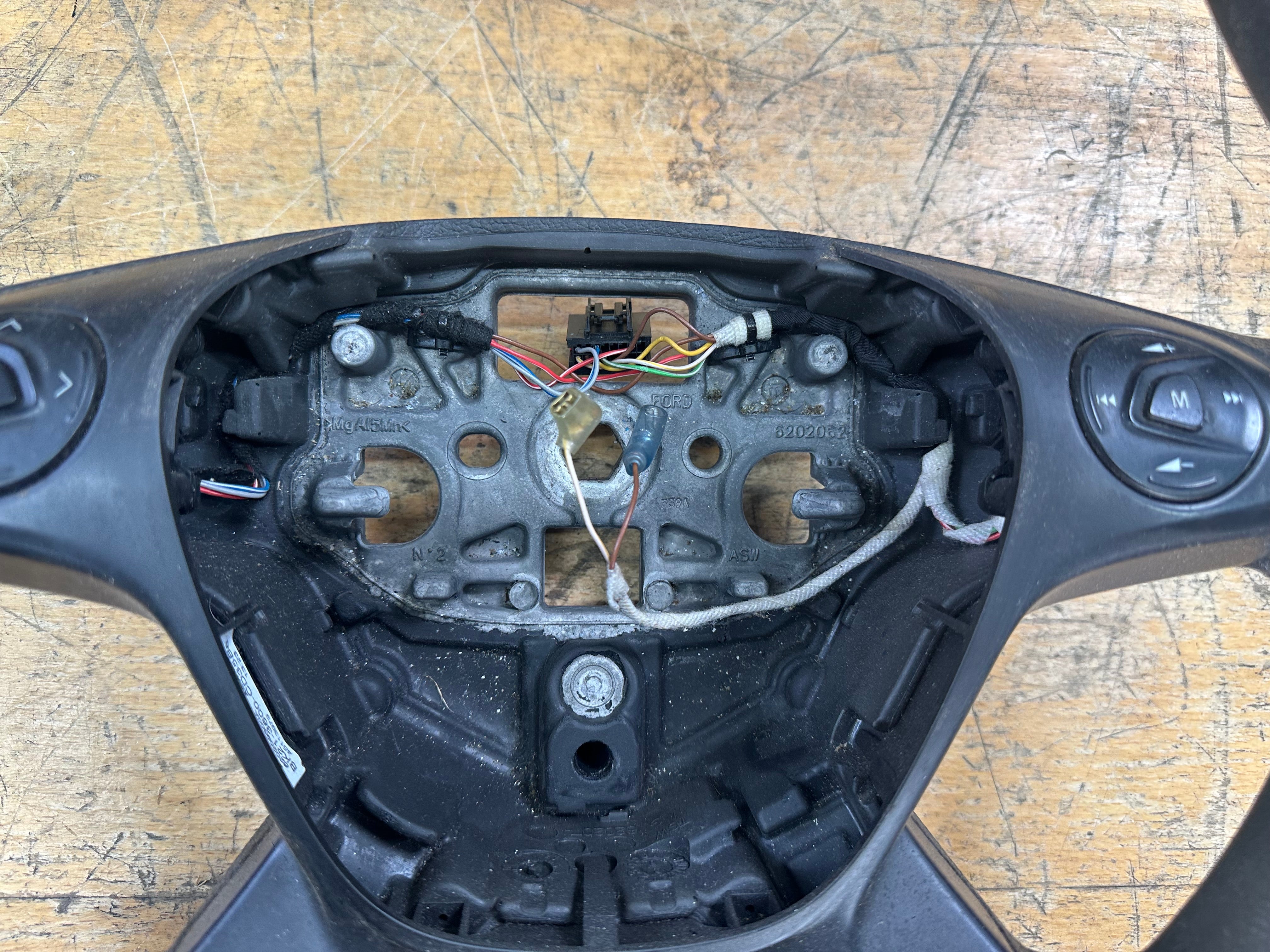 Ford Transit 2017 Mk8 Multifunction Steering Wheel (BK21-3600-CD35B8)