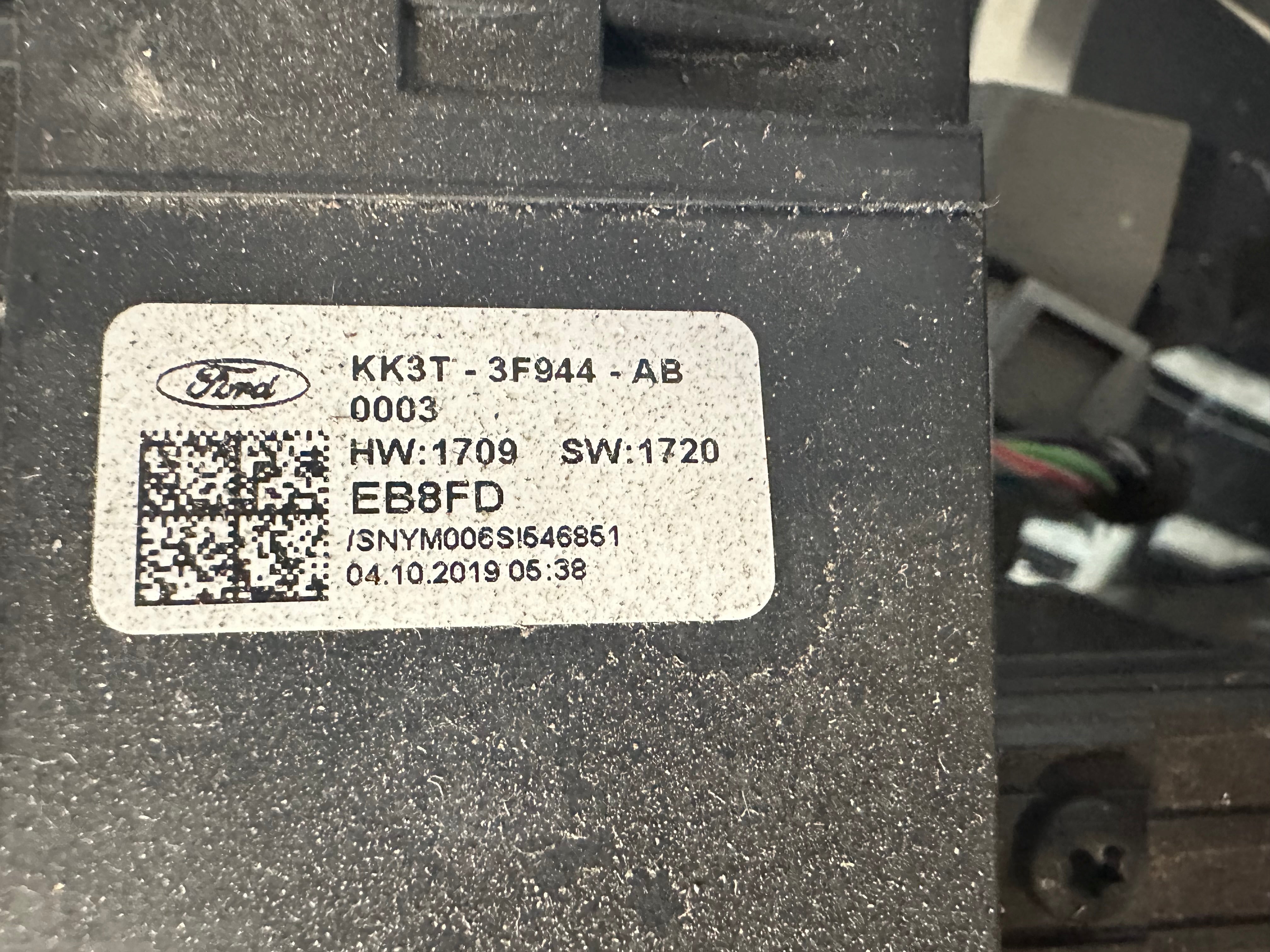 Ford Transit Complete Steering Column (KK3T-14B522-AC, KK3T-3F944-AB)