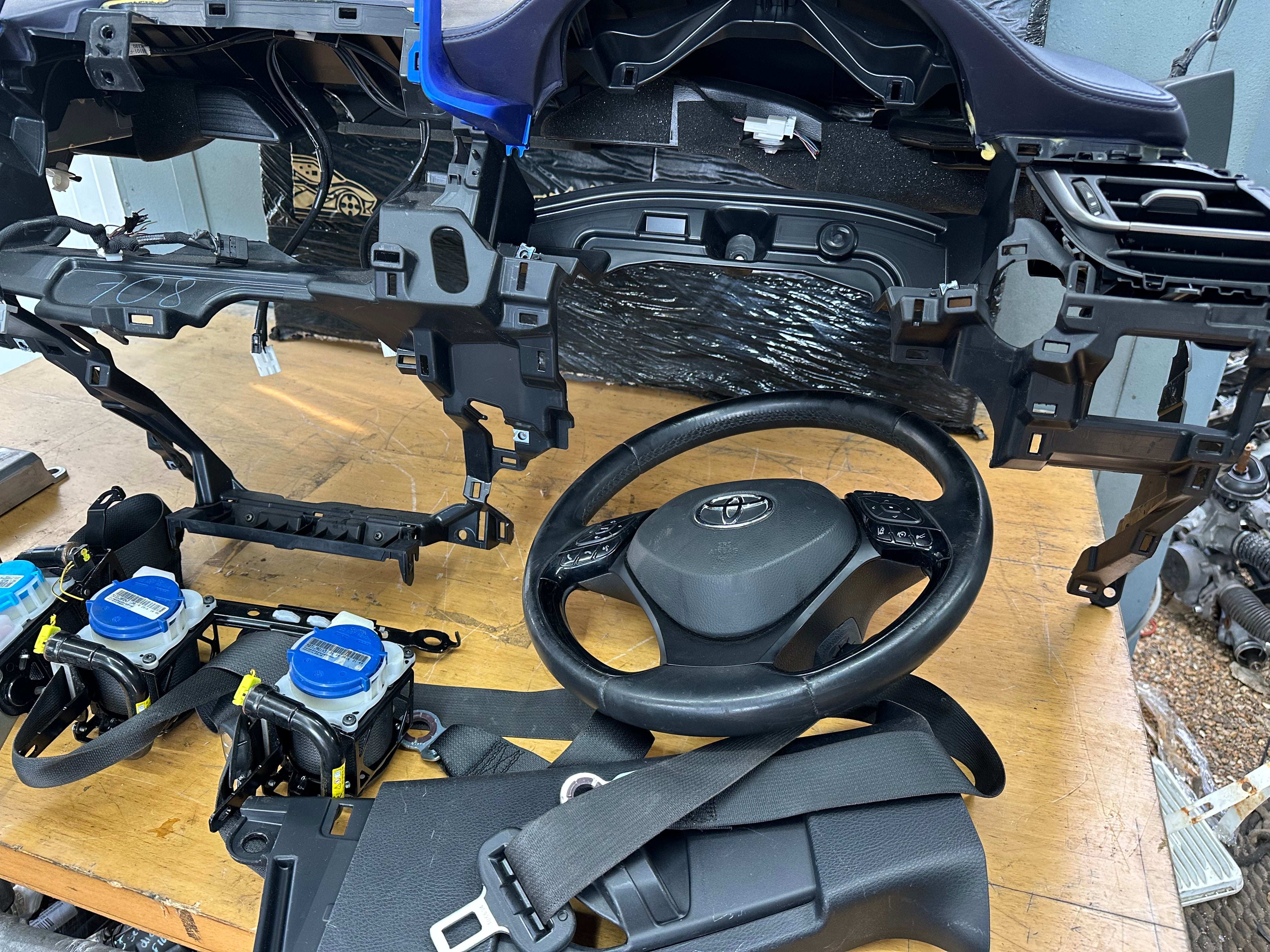 Toyota C-HR 2020 Complete Airbag Kit with Steering Wheel