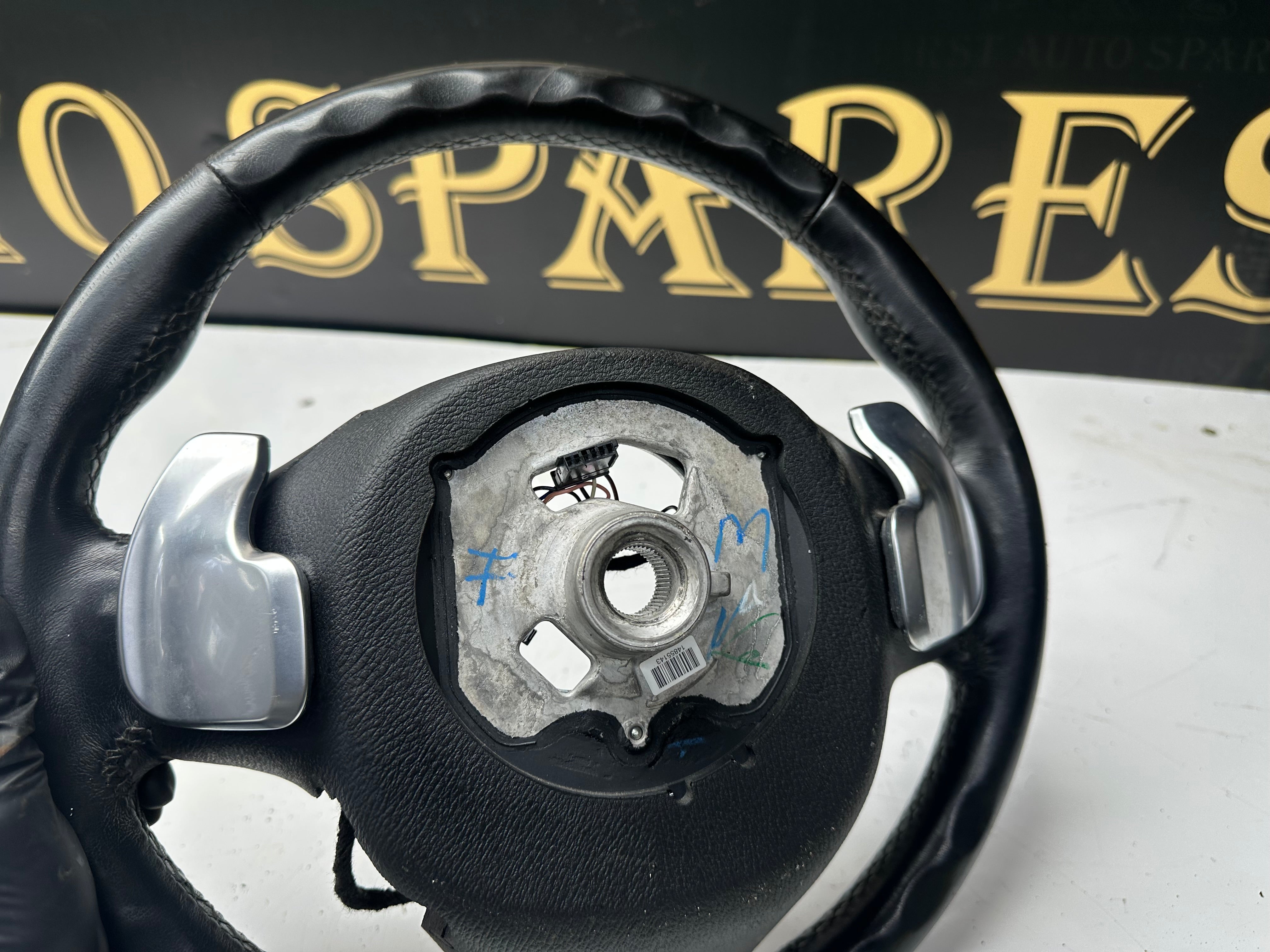 BMW F15 X5 2013–2016 Multifunction Leather Steering Wheel (2460575385-02)