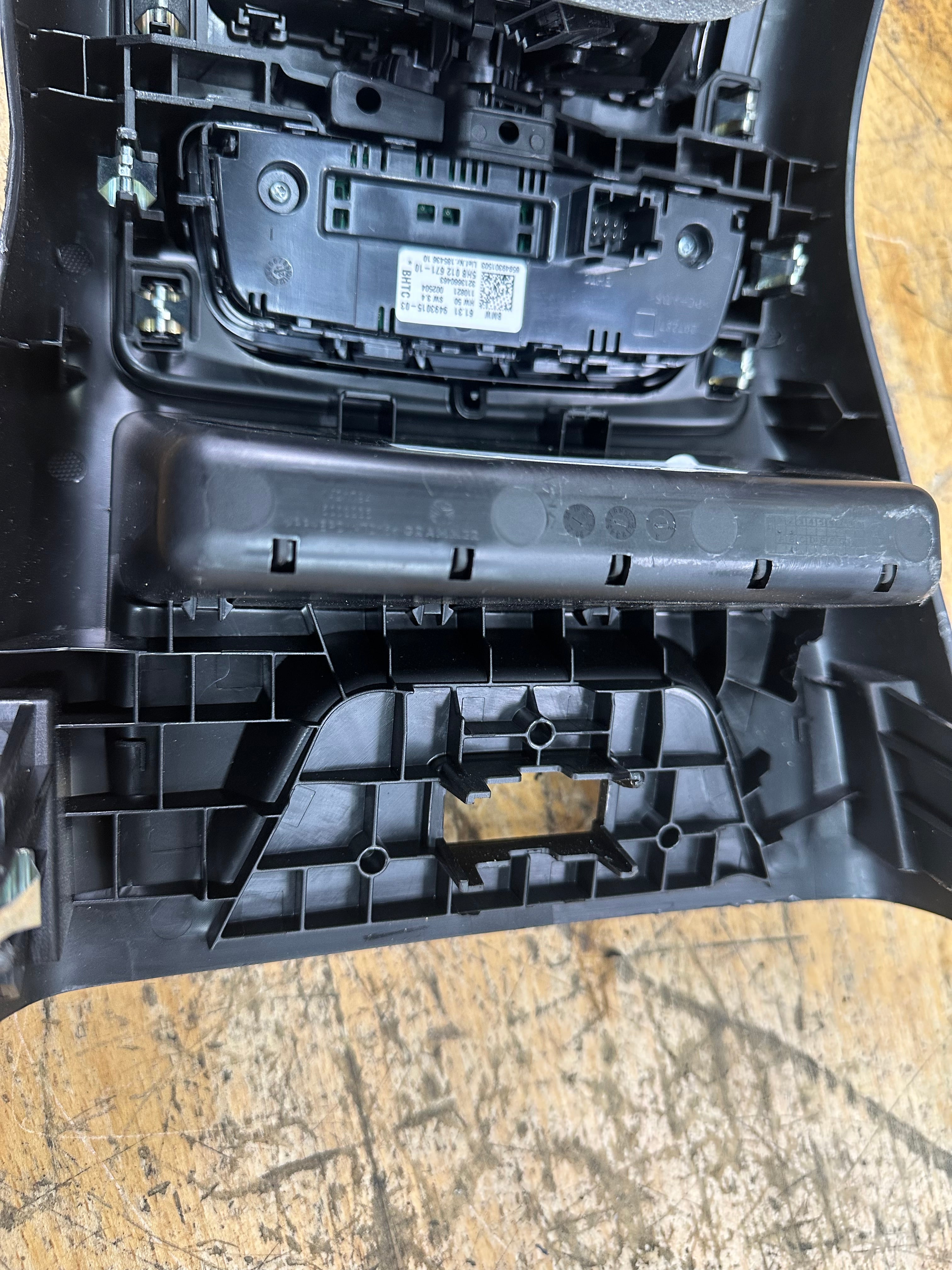 BMW X3 X4 G01 G02 X3M X4M Rear AC Heated Seats Control Panel (9493015) (7910858)