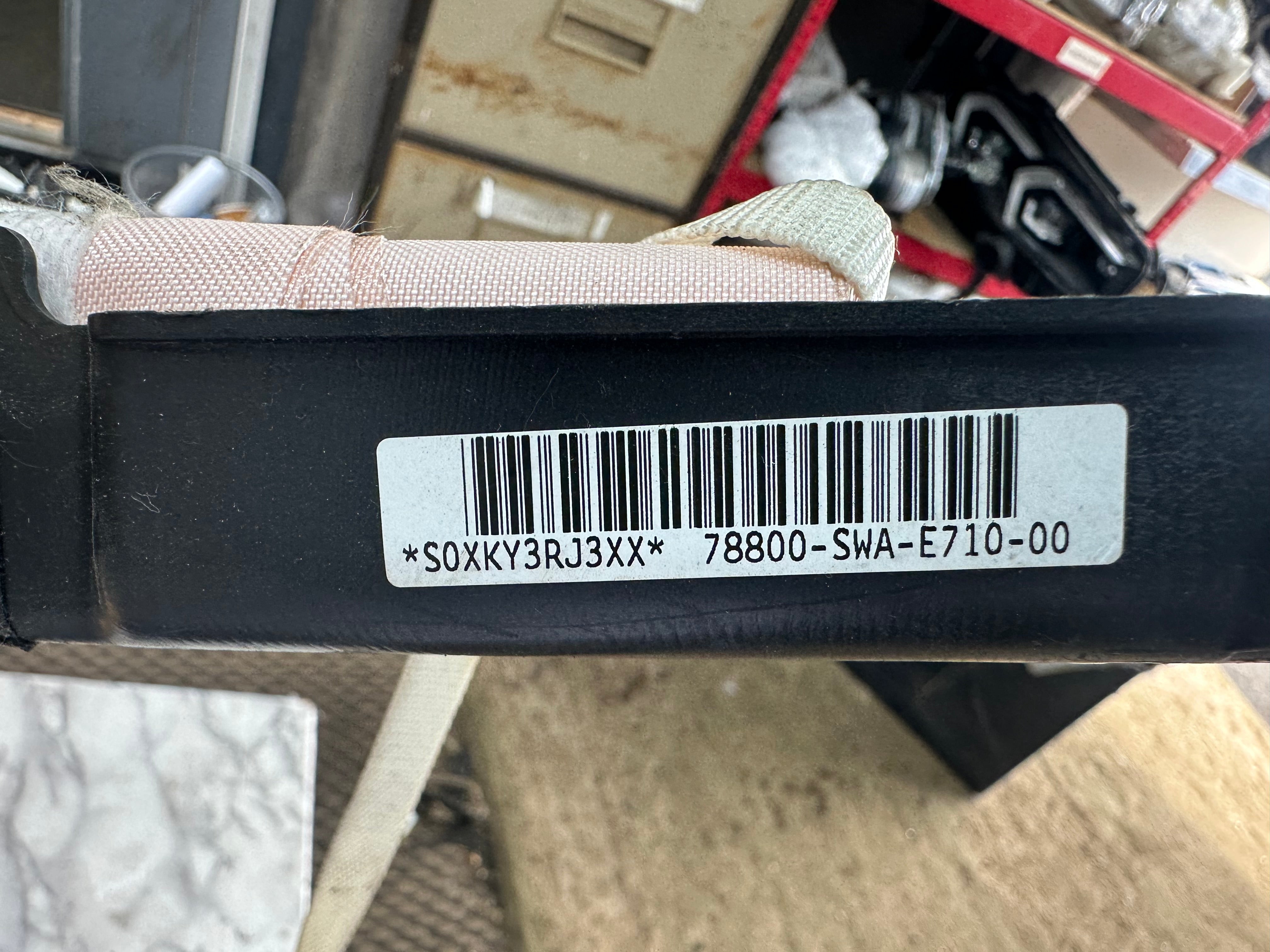 Honda CR-V Mk3 Front Left Roof Curtain Airbag (W657-1031-100) (78800-SWA-E710-00)