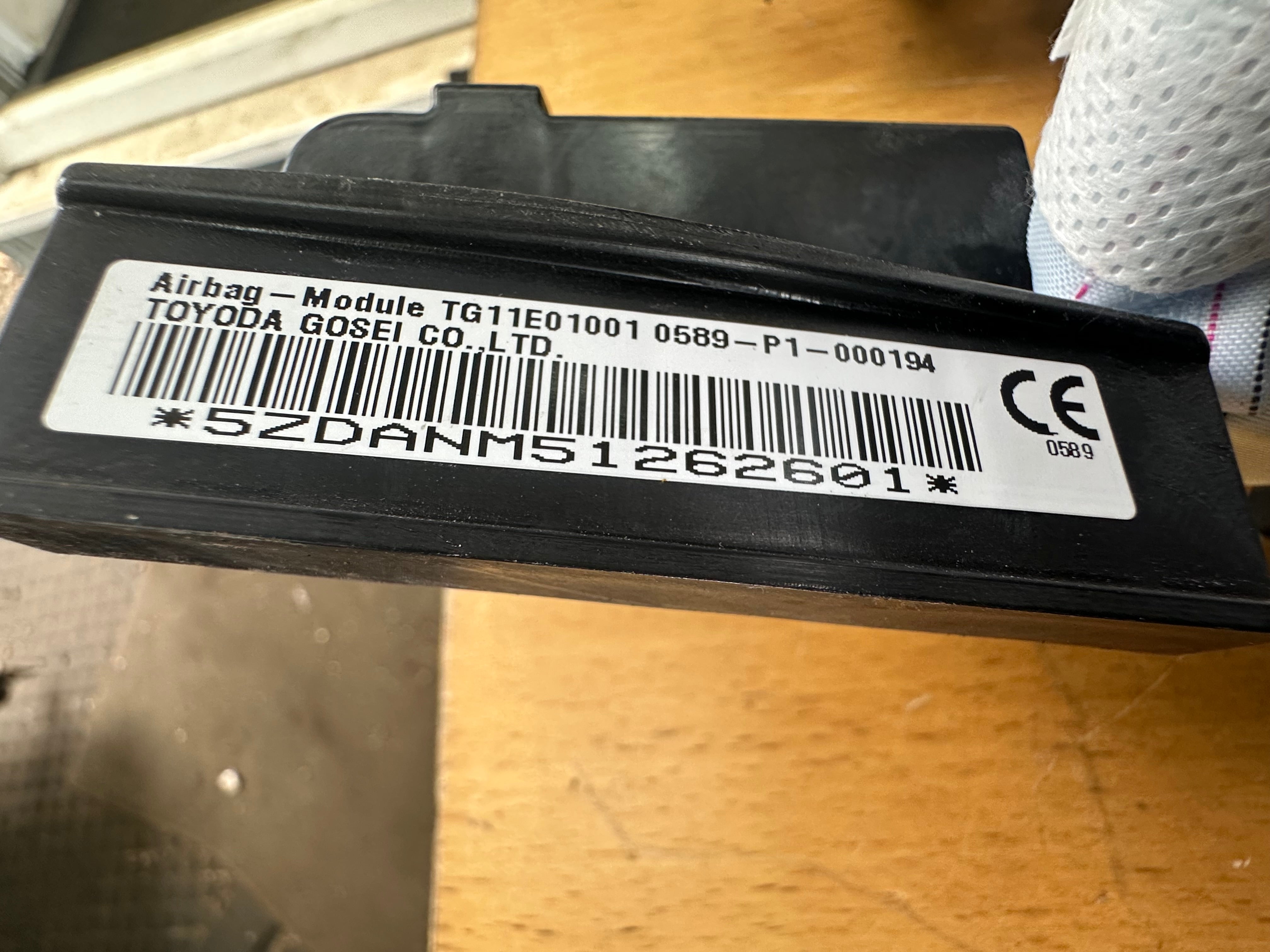 Toyota Aygo 2021 Dashboard with Airbag Kit