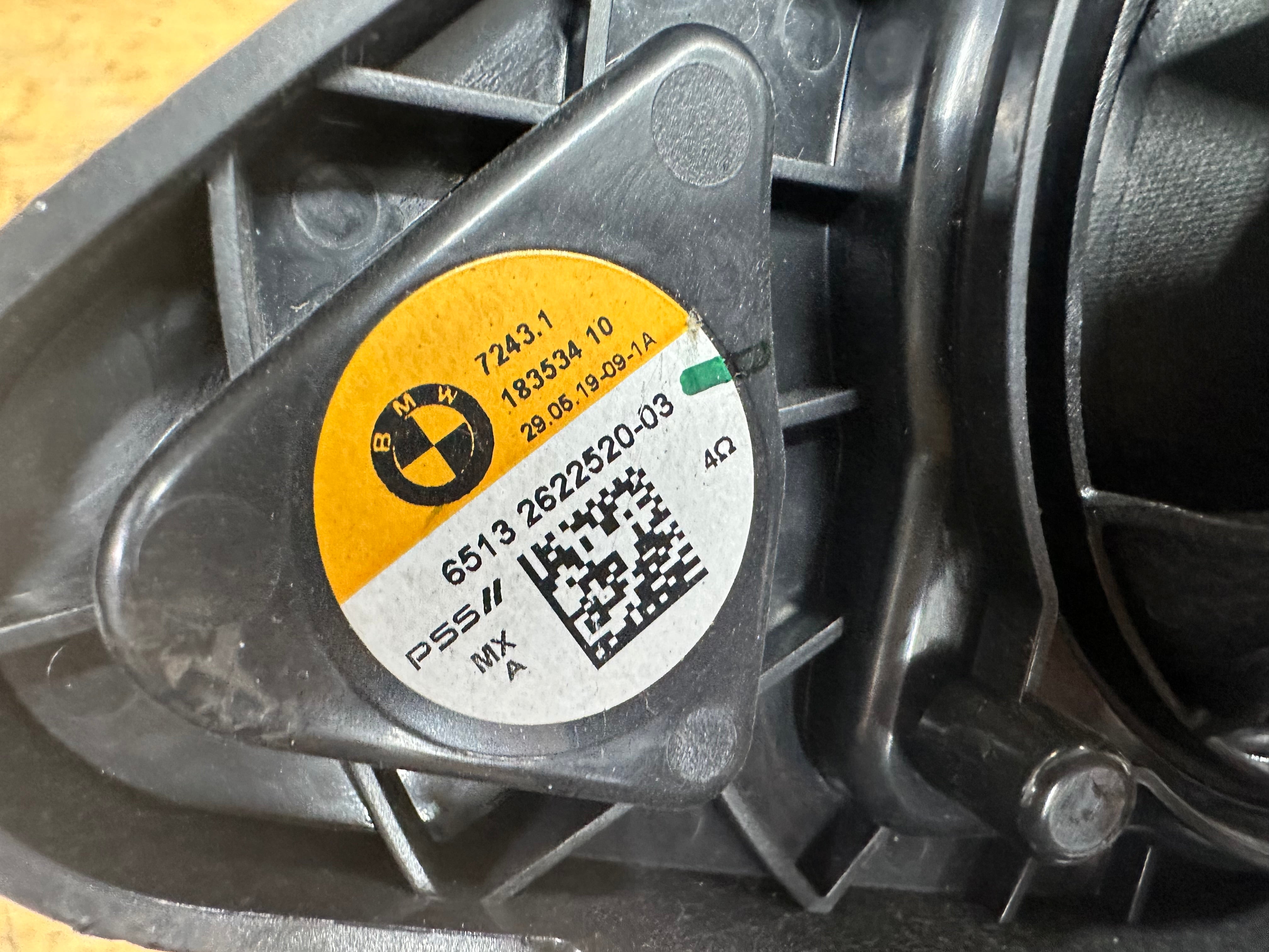 BMW X5 G05 2019 Rear Right Door Speaker (2622517) (6809632) (2622520)