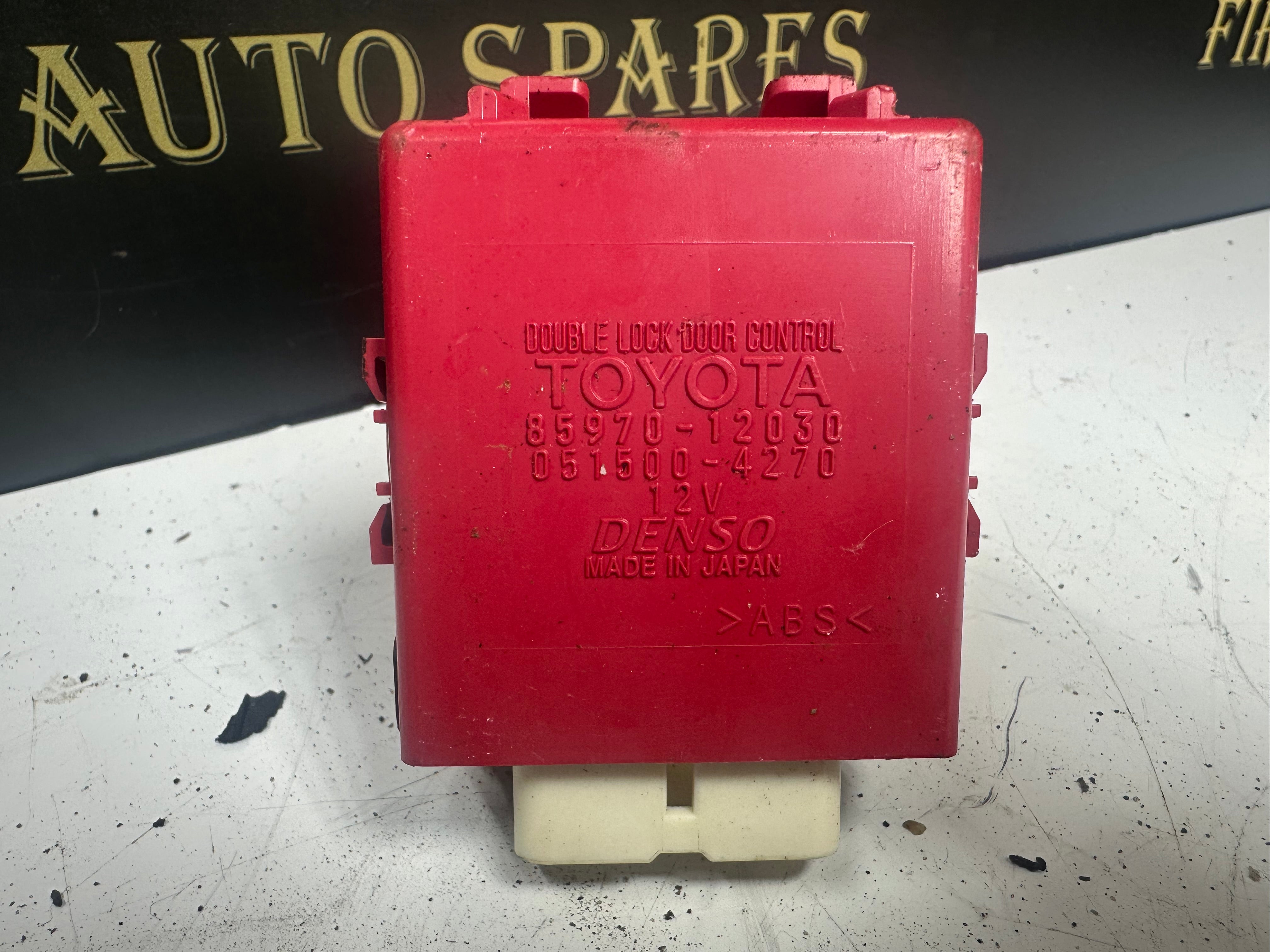 Toyota Auris Denso Central Locking & Alarm System Module (85970-12030) (051500-4270)