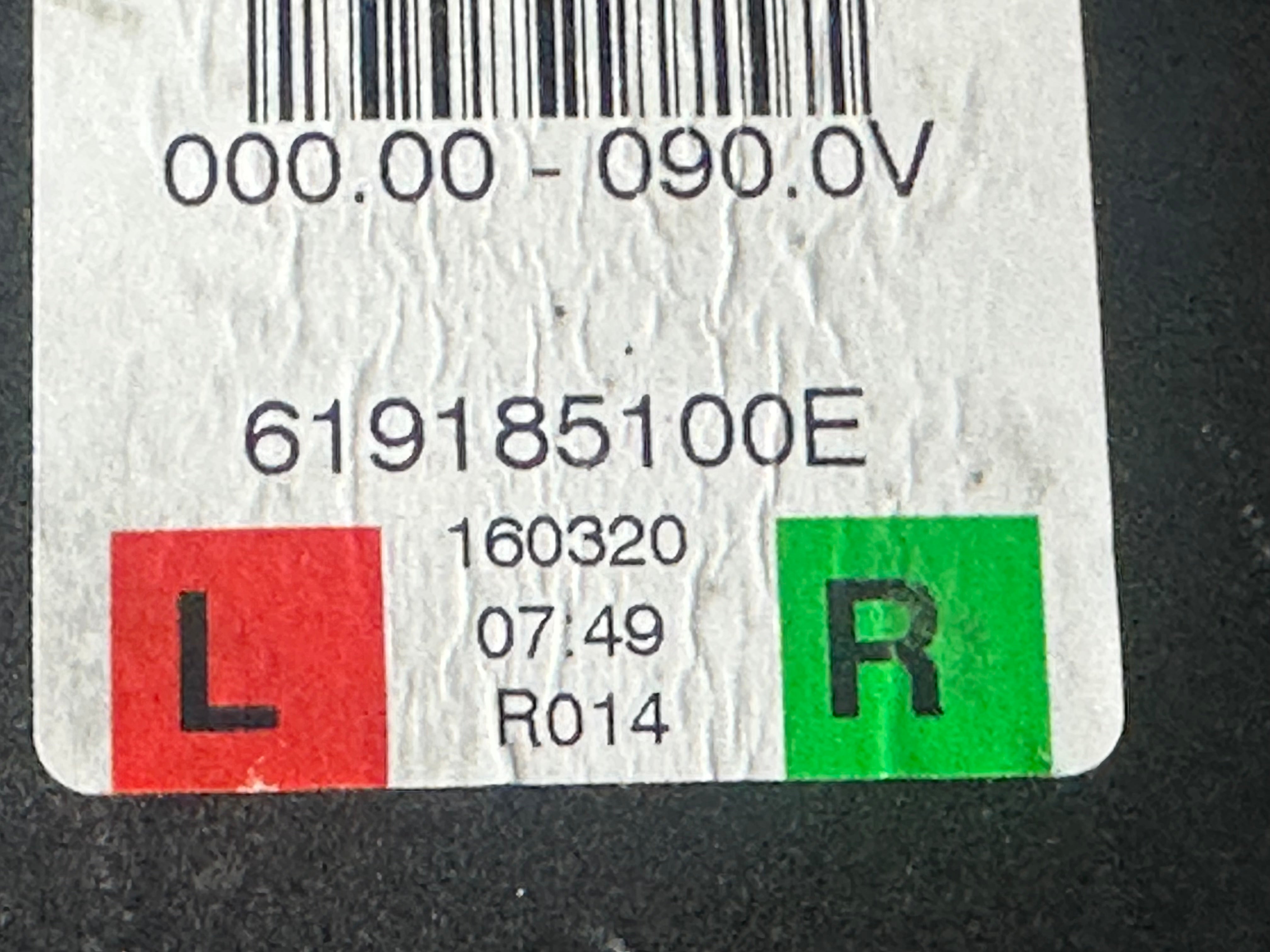 BMW 4 Series Gran Coupe 2014-2020 Seat Belt (619185100E)