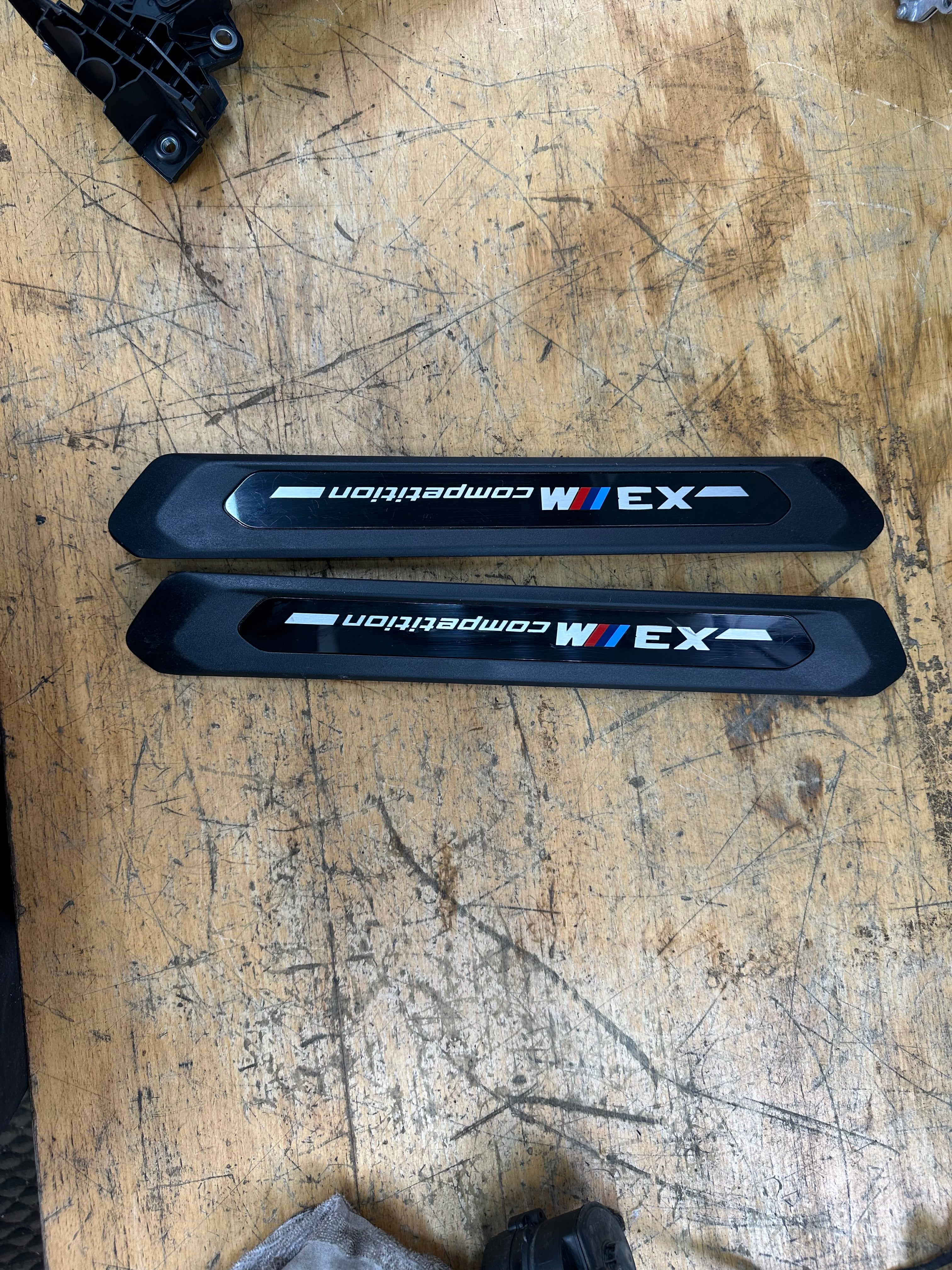 BMW X3 Series M Competition F97/G01 Front Door Sill Trims Set (8077612)