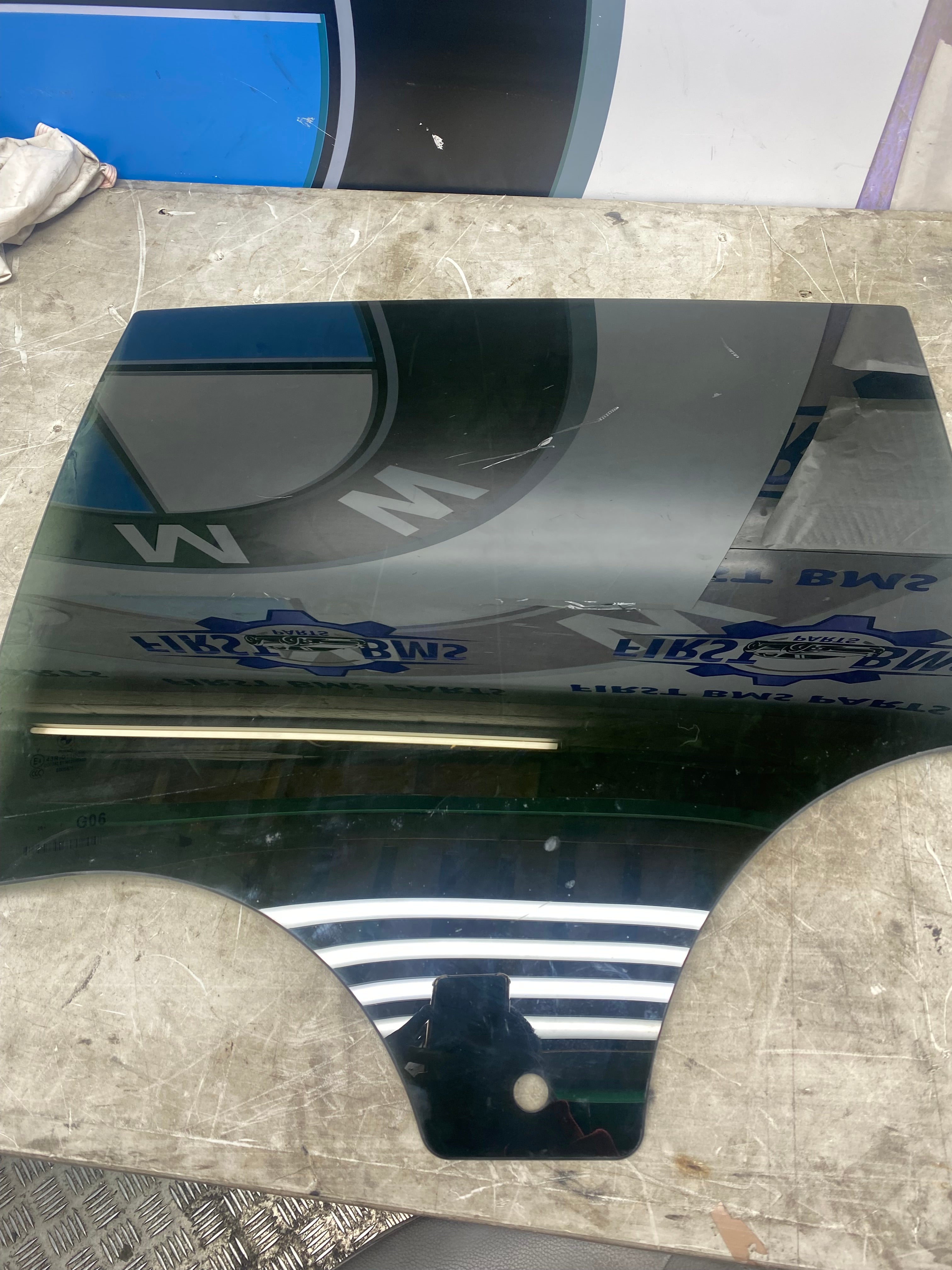 BMW X6 G06 Rear Passenger Side Window Glass – 2019–2024