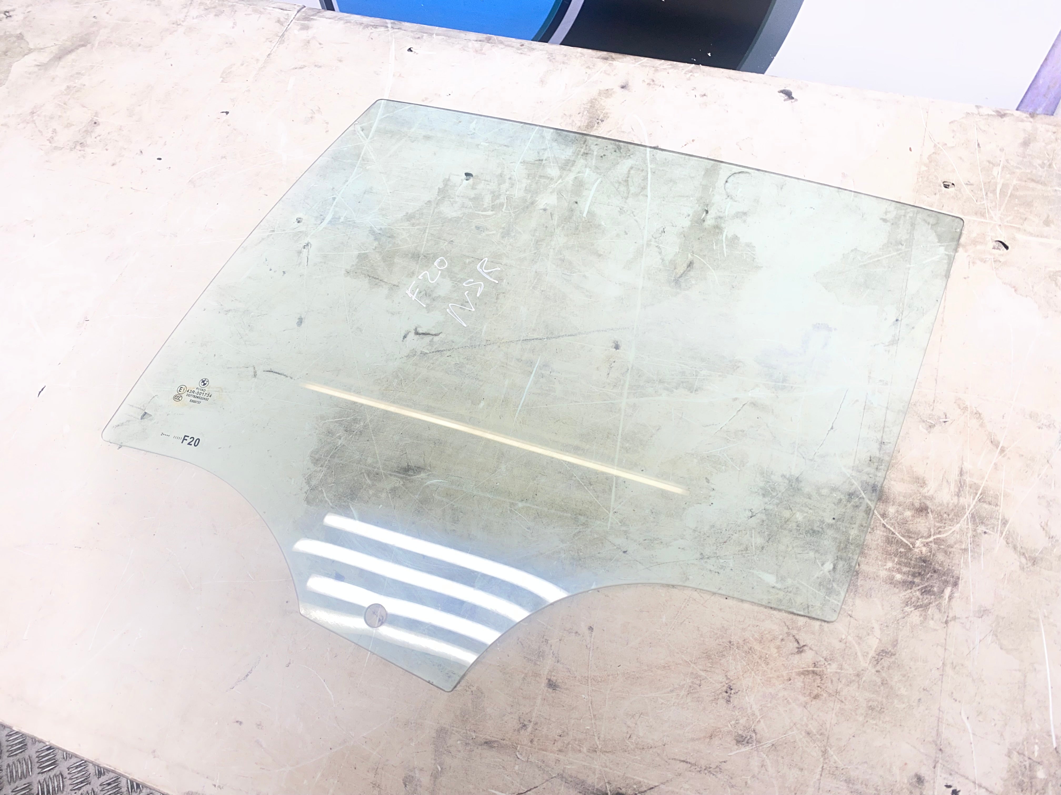 BMW 1 Series F20 Rear Passenger Side Window Glass – 2011–2019