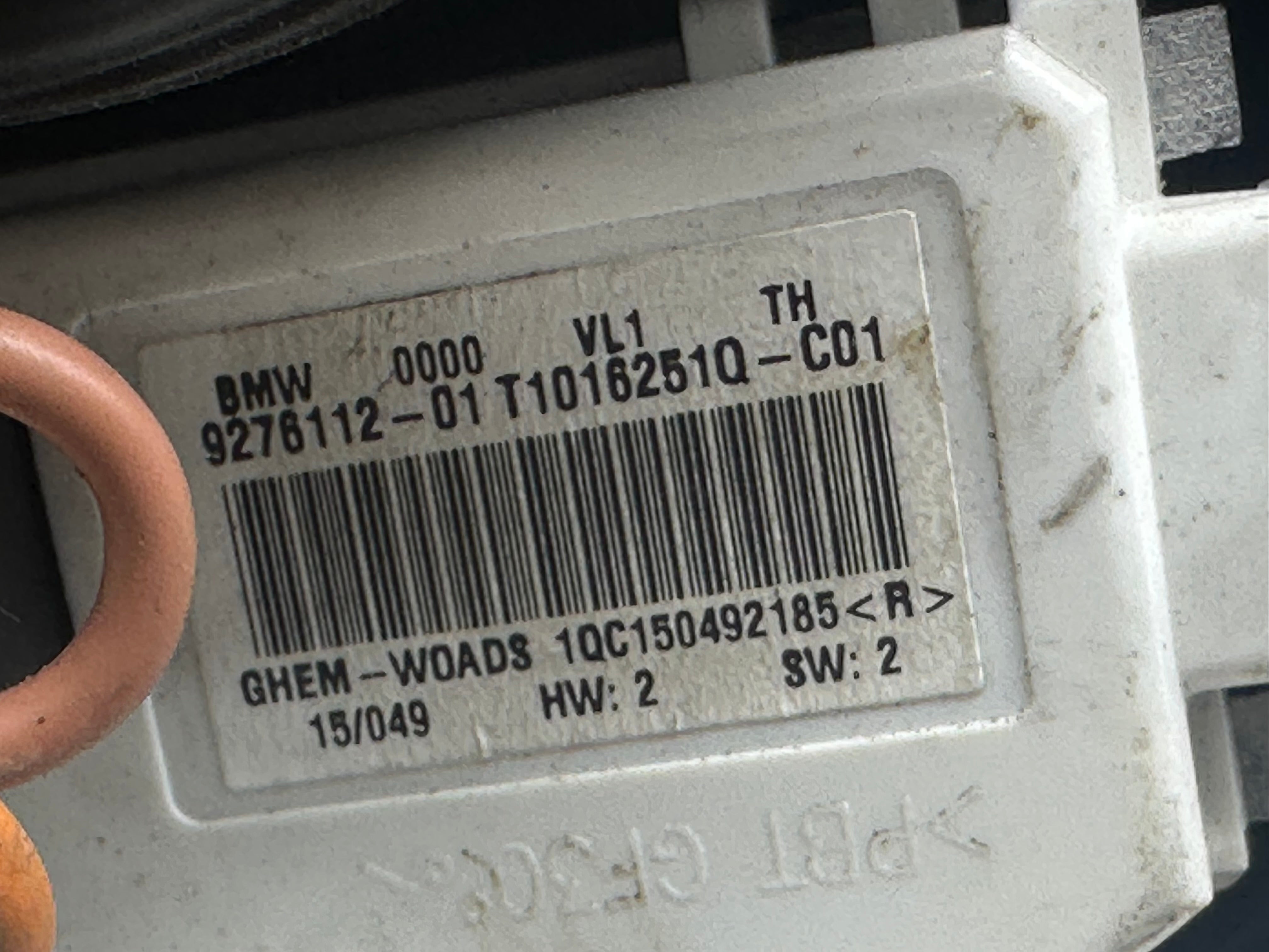 BMW 1, 2, 3, 4 Series F Series 2015–2018 Heater Blower Motor (T967354)