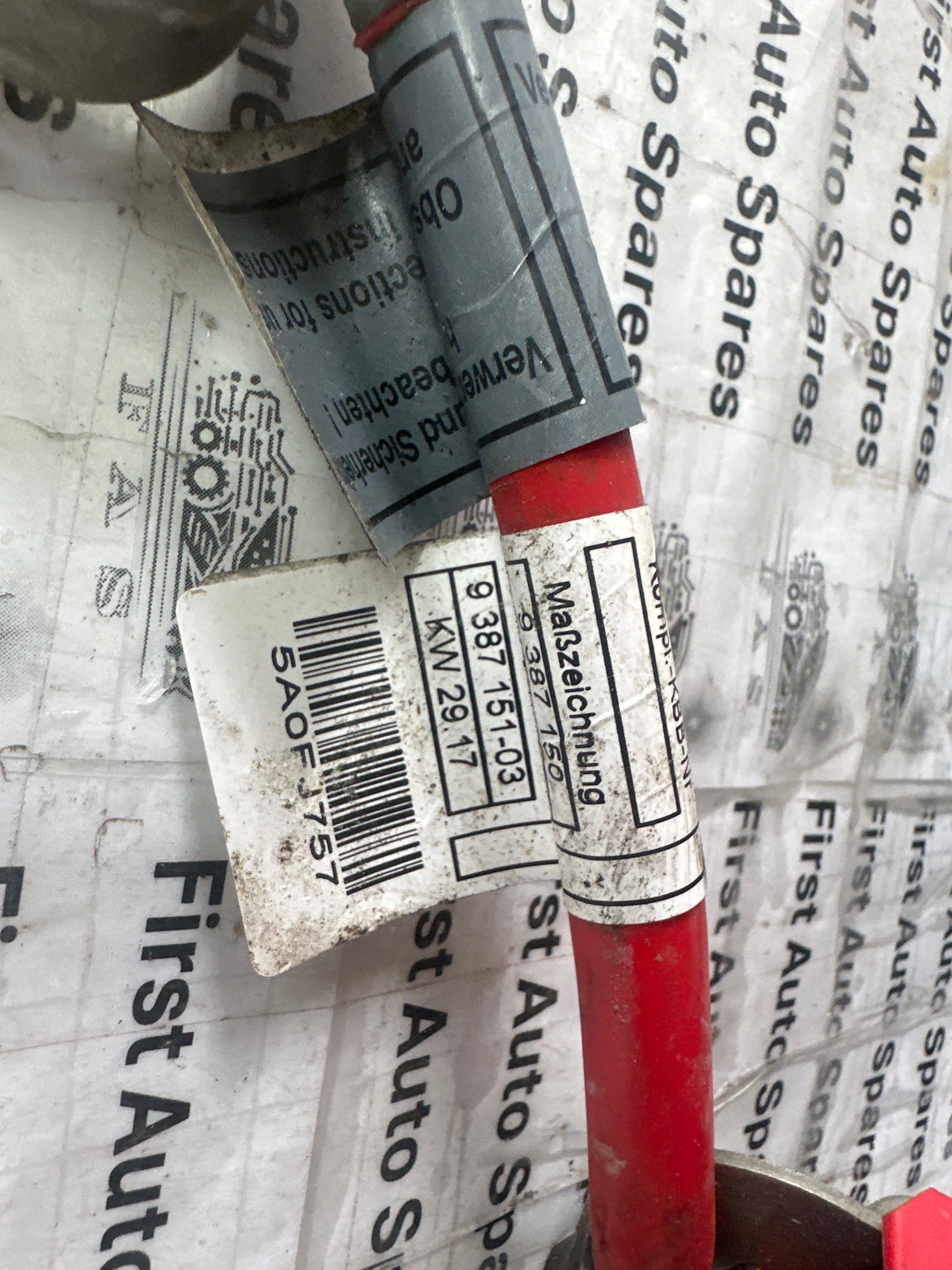 BMW F30 330e 2016-2018 Petrol Hybrid Aux Starter Unit (9387151-03) (9343605-03)