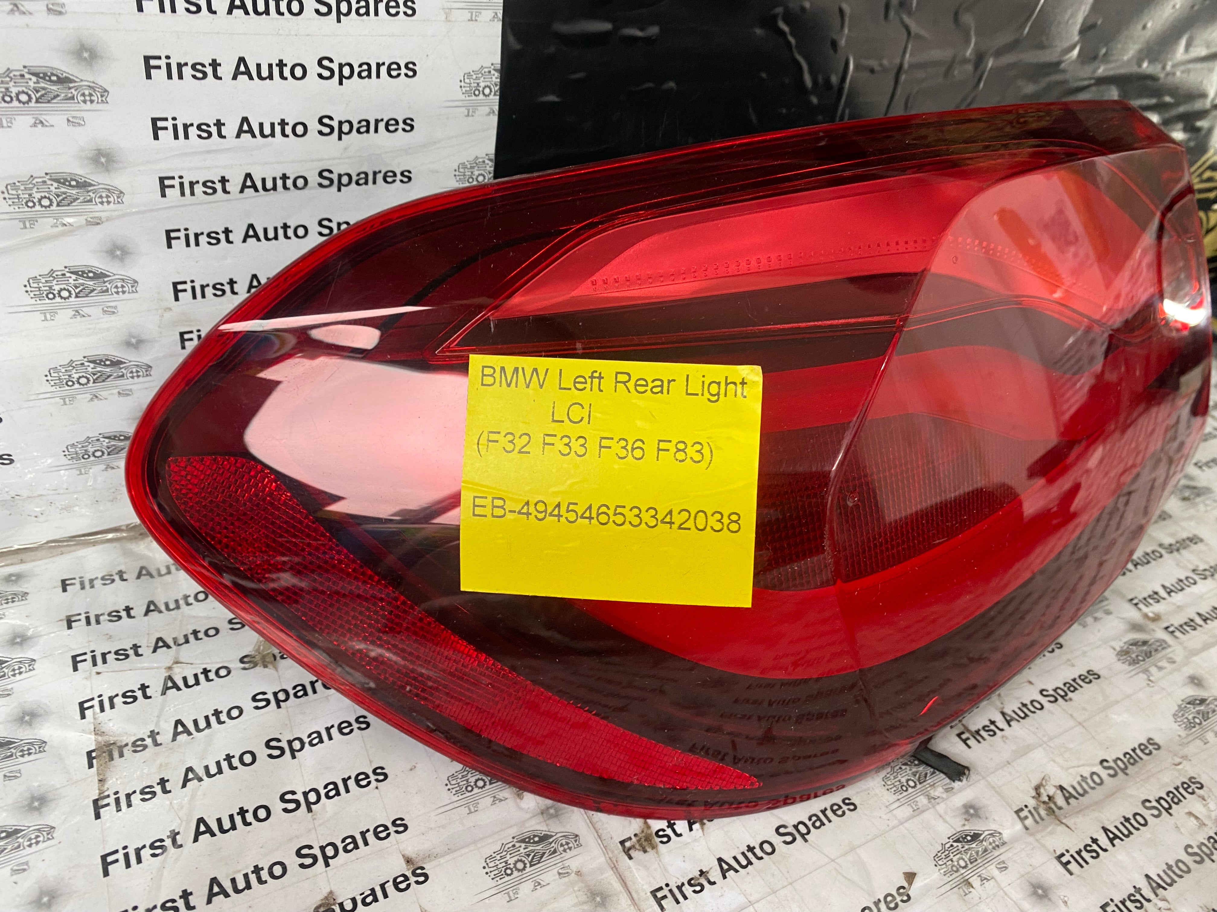 BMW 4 Series 2020 LCI F32 N/S/R Left Passenger Rear Tail Light (9491575-02)