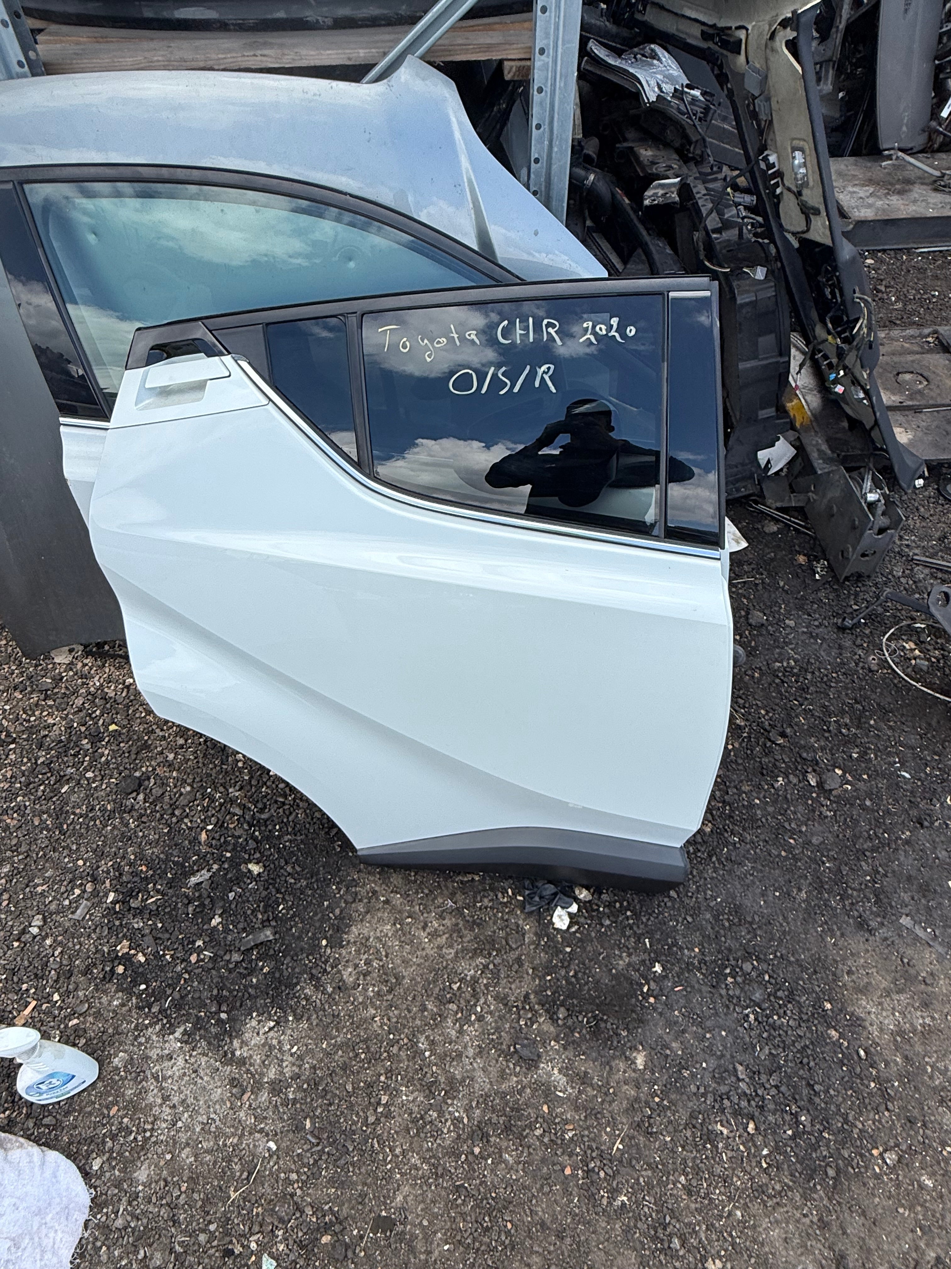 Toyota C-HR Offside / Right Rear Complete Door (O/S/R)