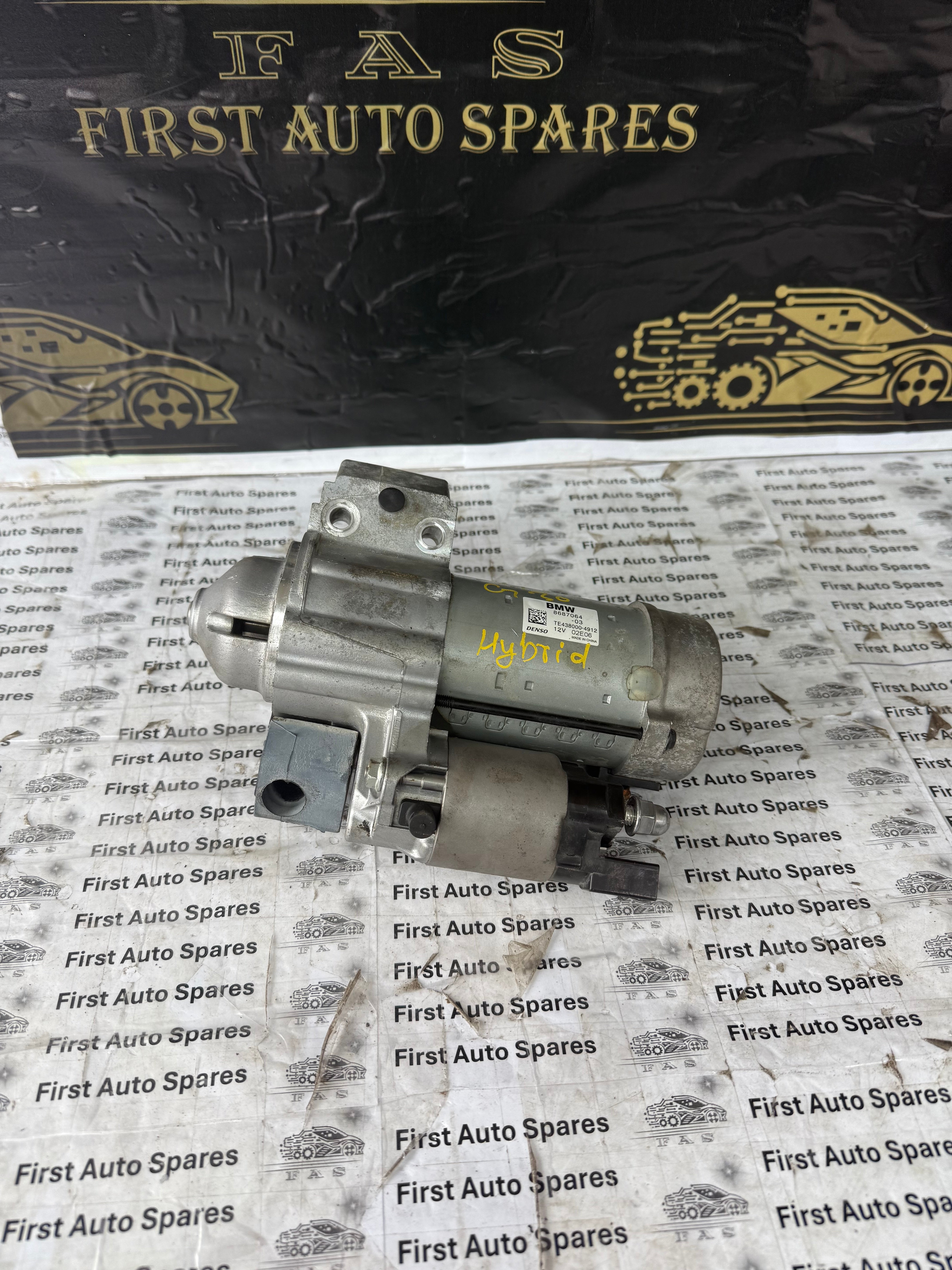 BMW 3 Series G20 G21 2020 330e 2.0 Petrol B48 Starter Motor (8687064)