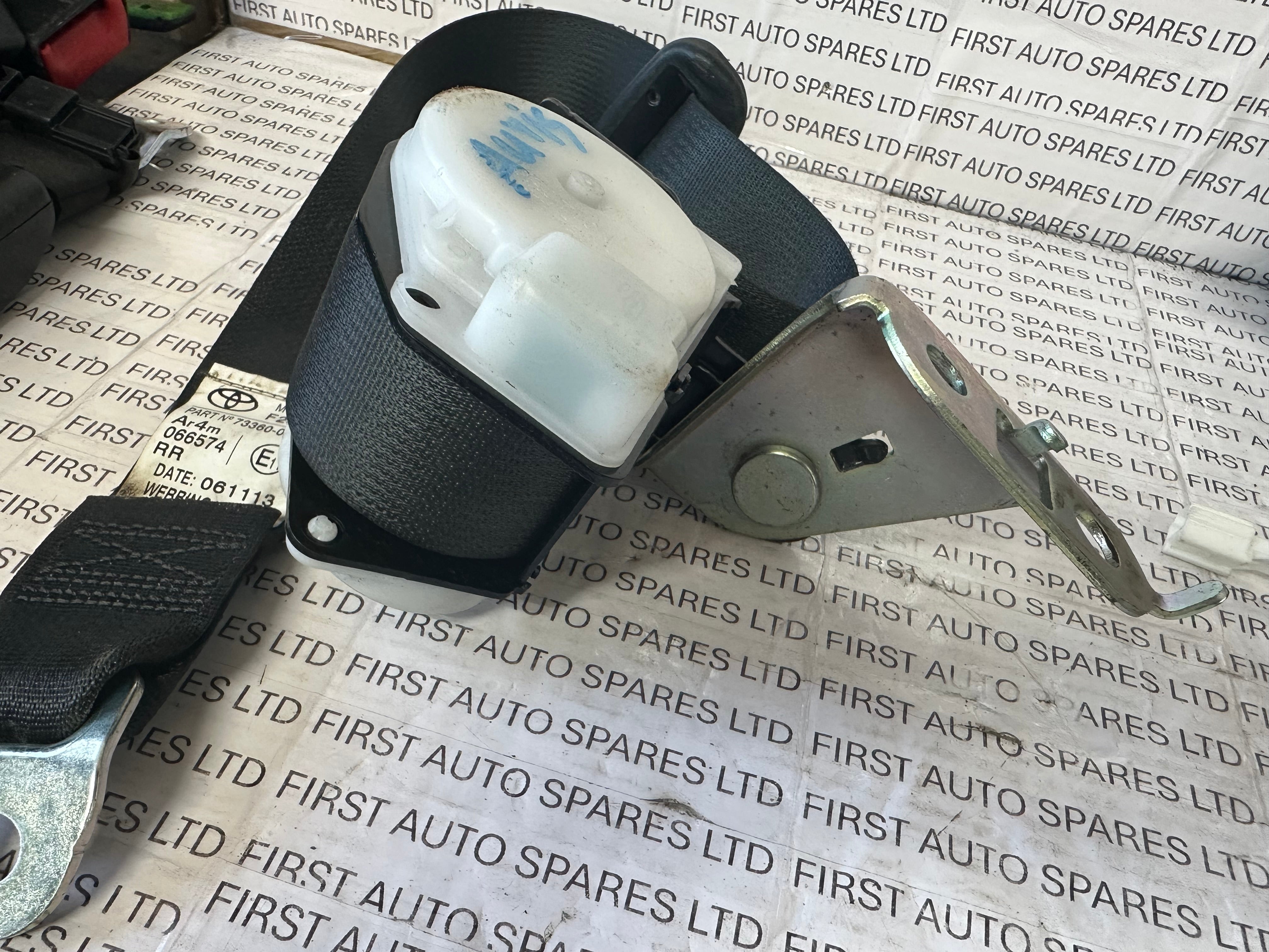 Toyota Auris 2013-2016 Right Side Rear Seat Belt (73360-02550)