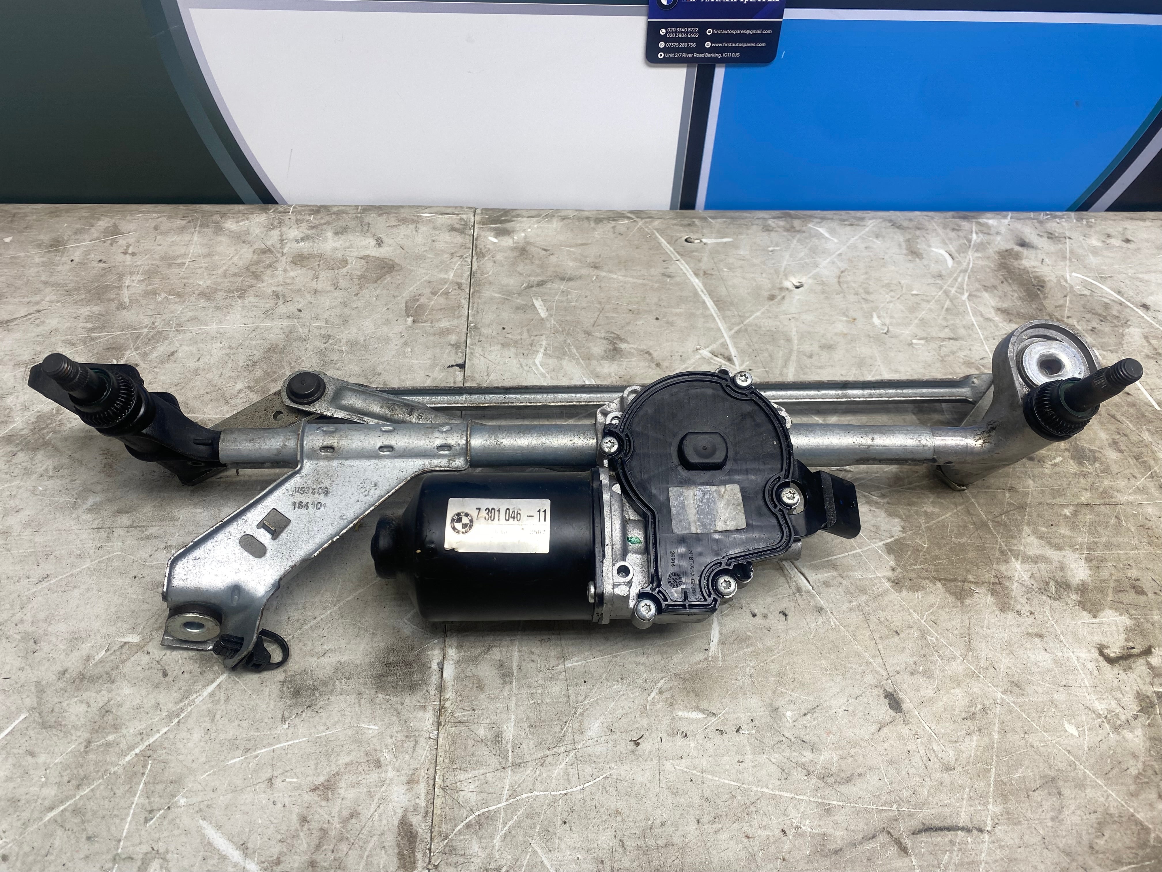 BMW 2 Series F45/F46 Front Wiper Motor & Linkage Mechanism – 2014–2022