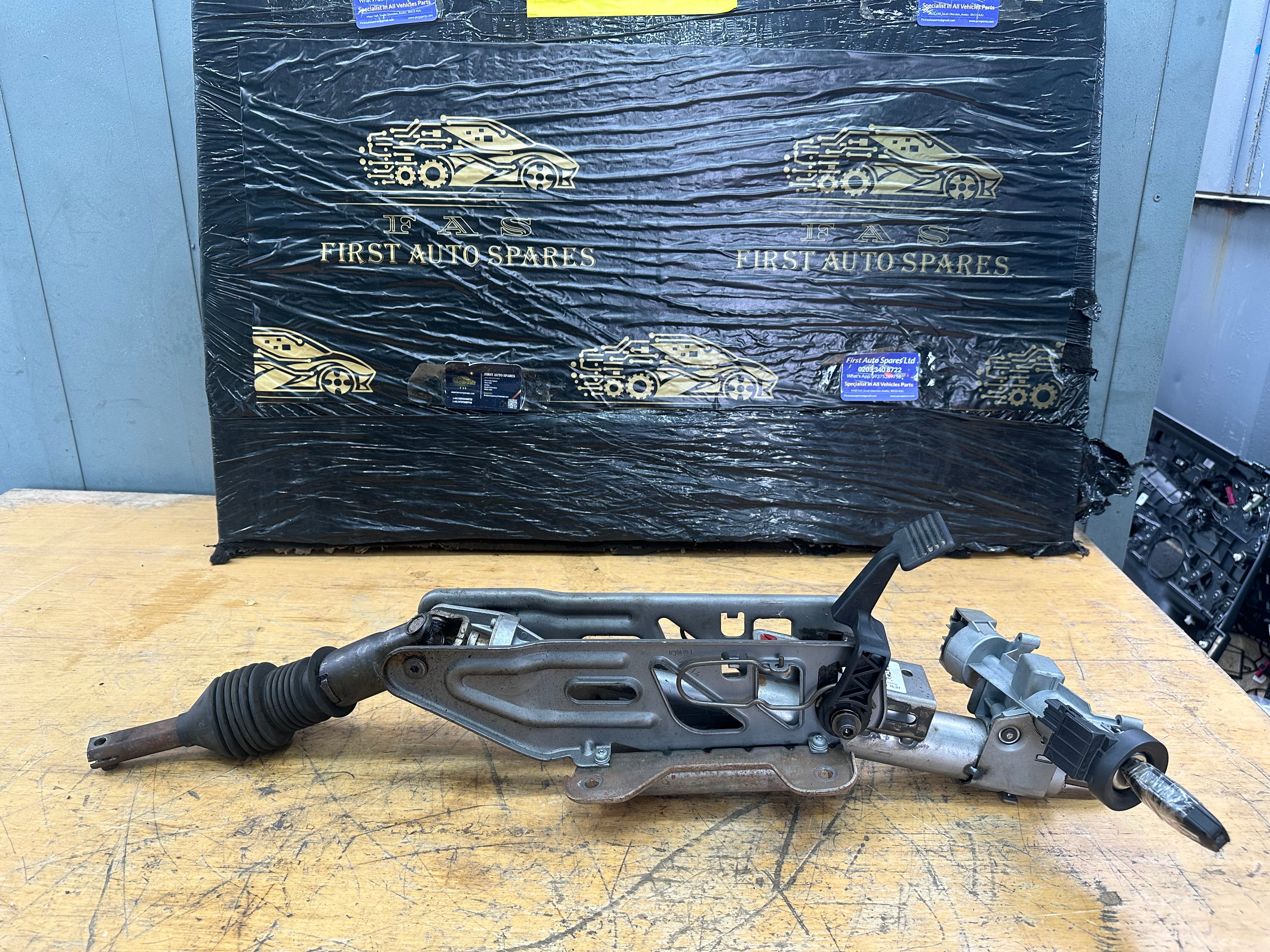 Ford Transit Custom 2014 290 Eco-tech Steering Column with Key (BK21-3C529-DE)