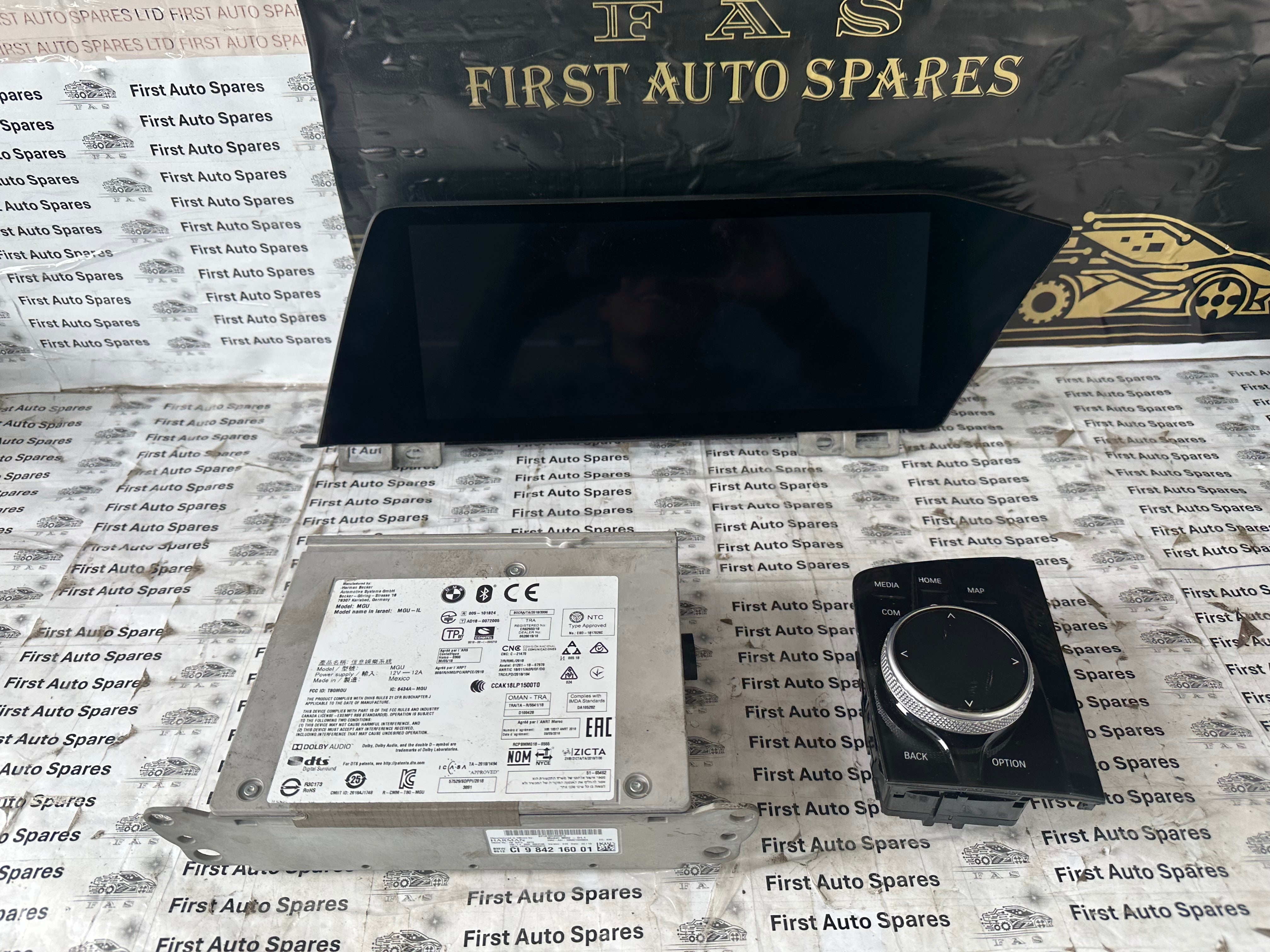 BMW X5 Series G05 Complete Harman Becker iDrive System Model MGU (9842160)