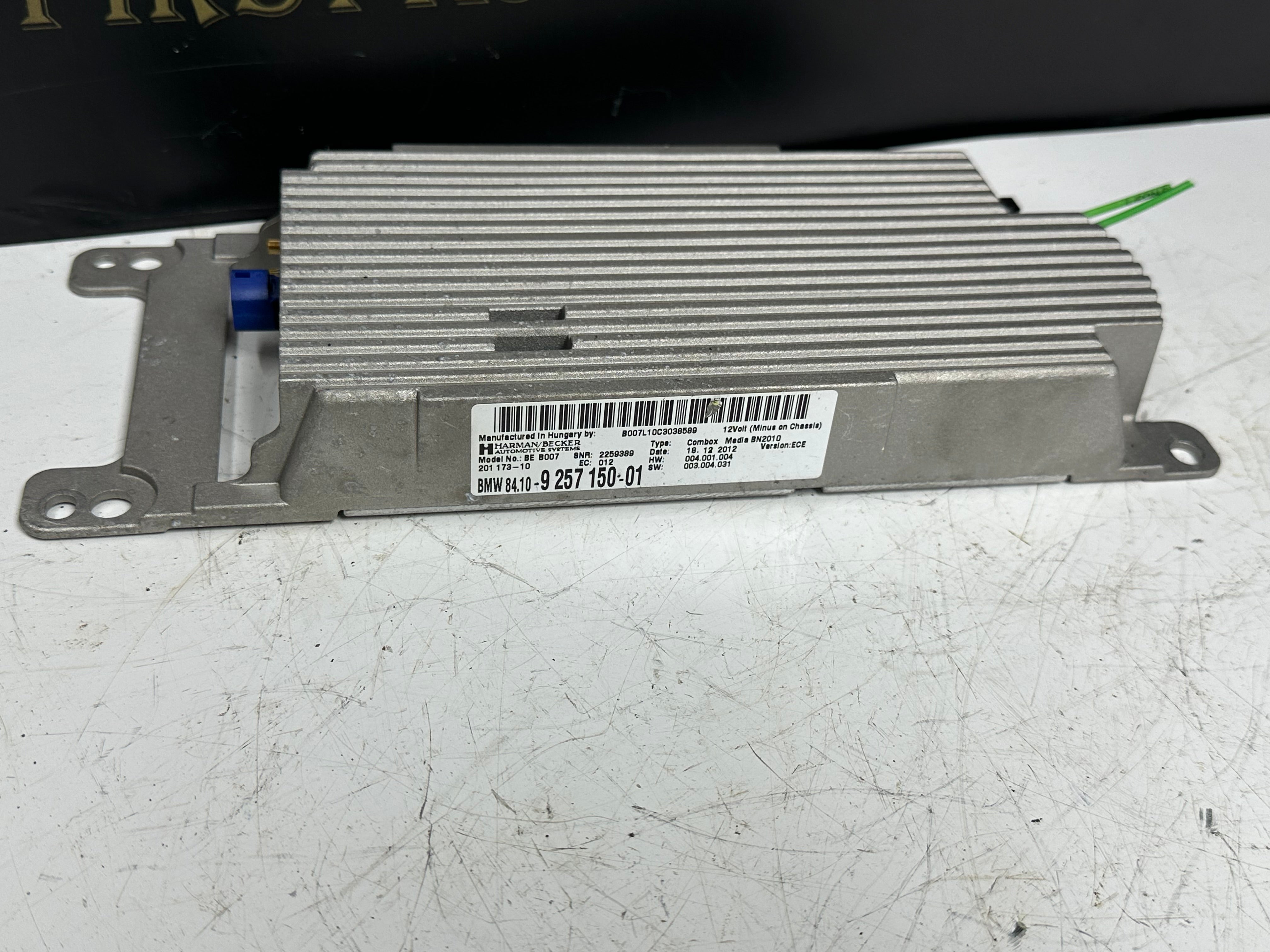 BMW COMBOX F10 F07 F20 F21 F22 F23 F80 M3 Bluetooth ECU Module Unit (84.10 9257150-01) (201173-10)