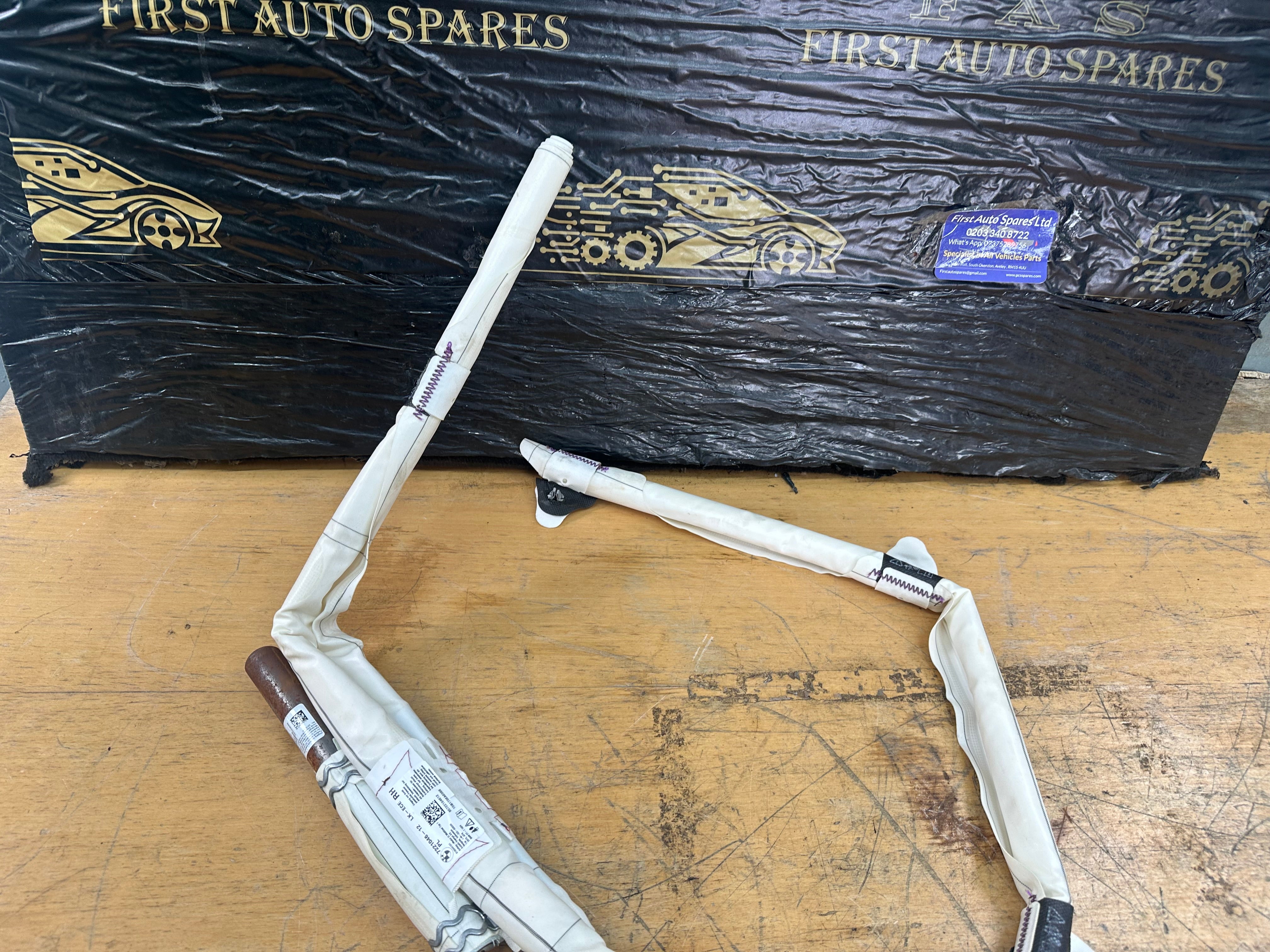 BMW 1 Series F20 2012-2019 Right Driver Roof Curtain Airbag (7221046-12) (618344101)