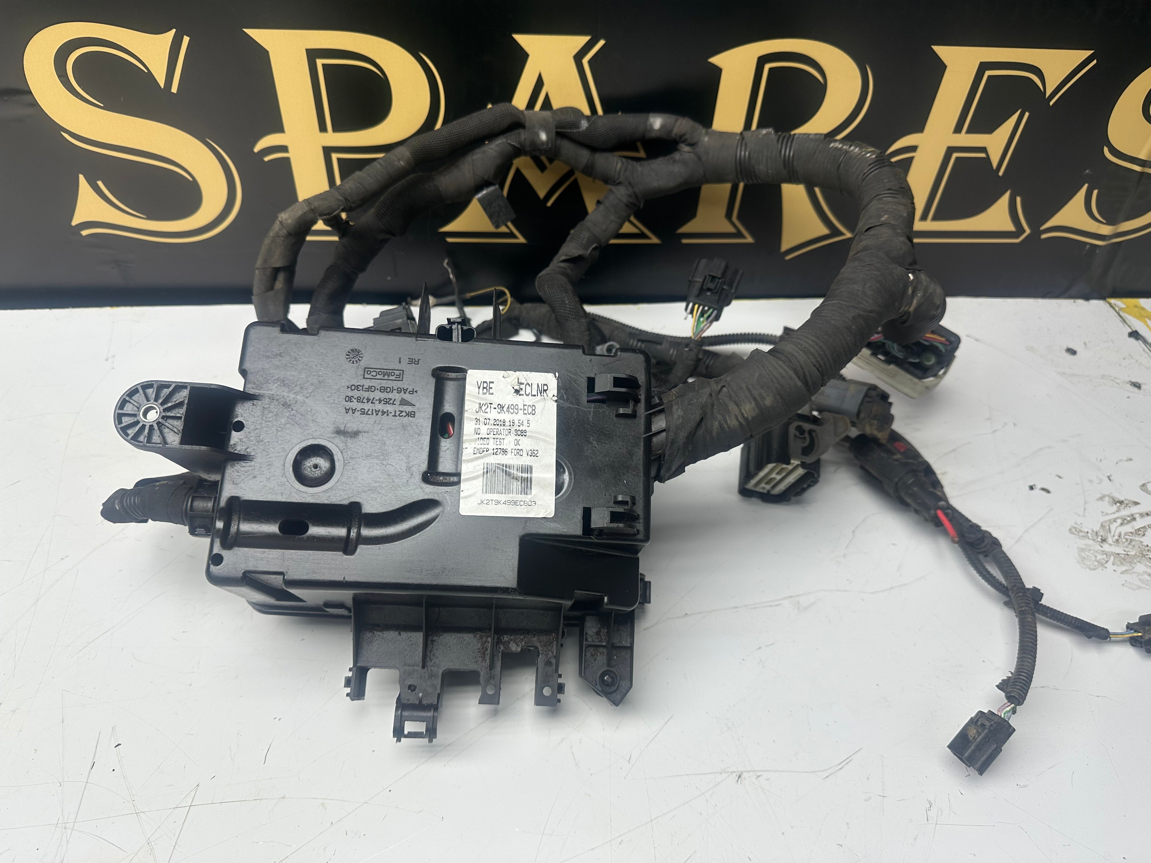 Ford Transit Custom MK8 2018–2019 Fuse Relay Box 2.0 Diesel (JK2T-9K499-ECB)