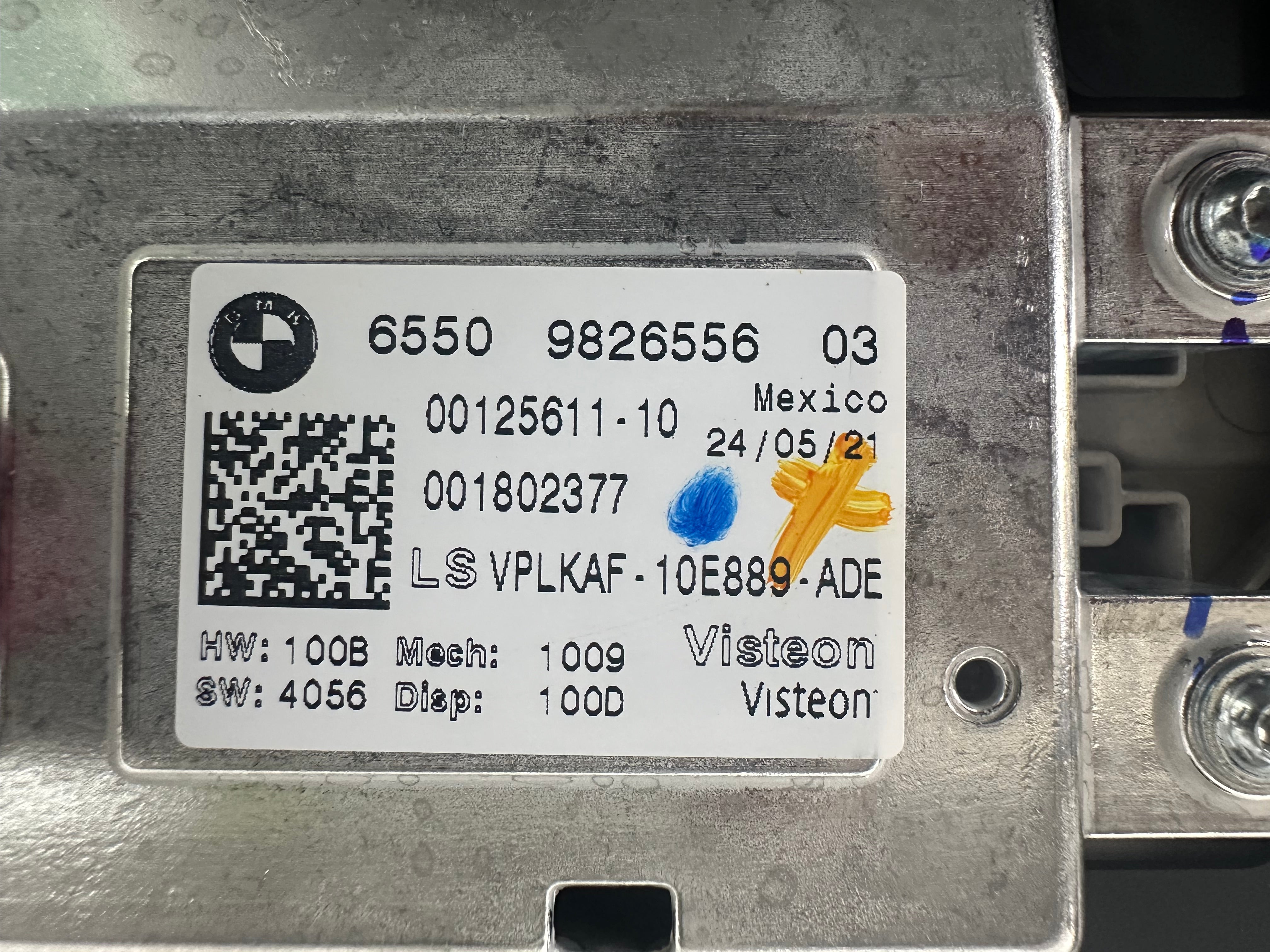 BMW 3 Series G20 G21 Complete iDrive System (CI5A4735401) (00125611-10) (5A32A45-01)