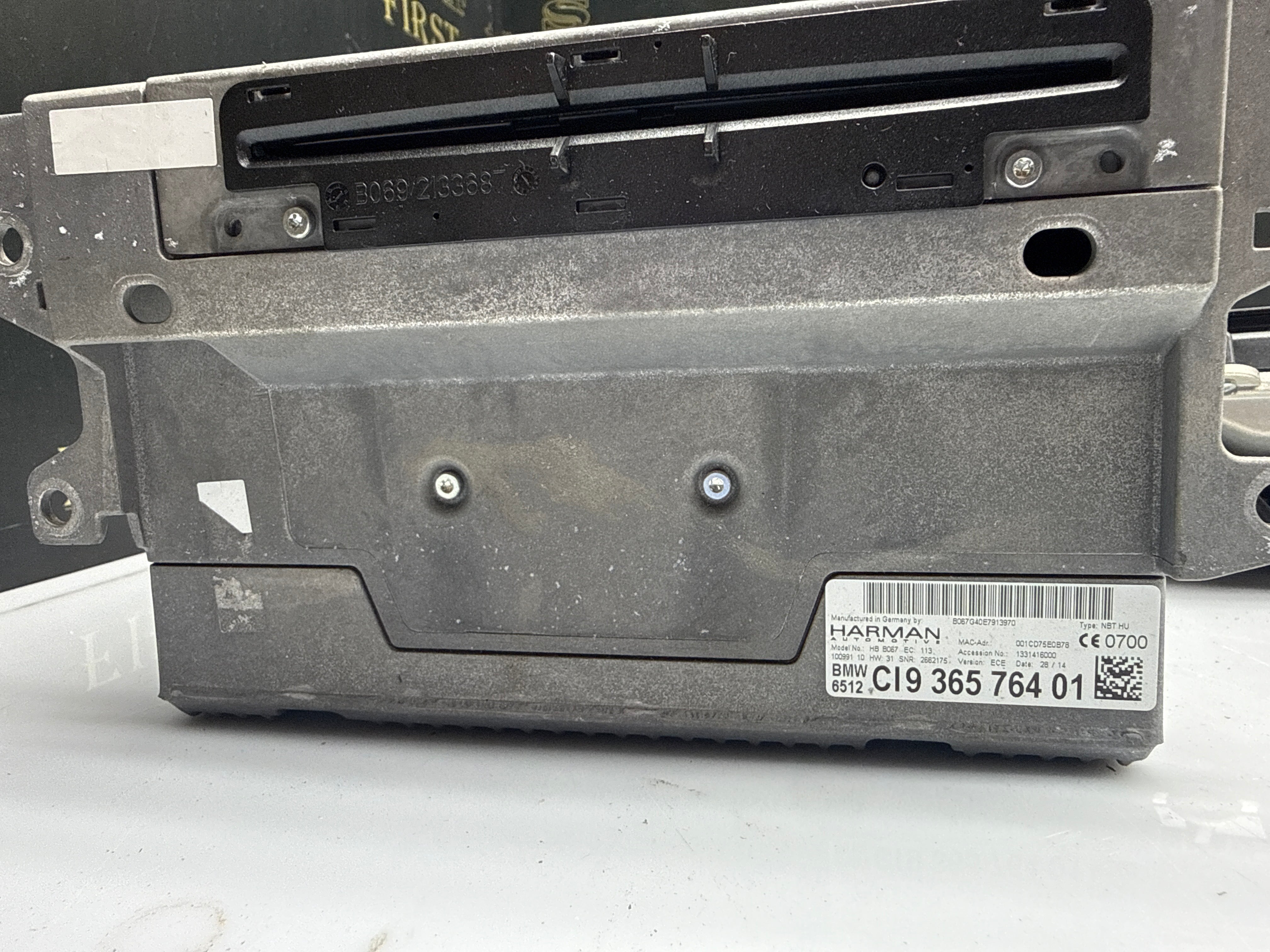BMW F31 F32 F33 F36 Complete Harman HU NBT Navigation iDrive System