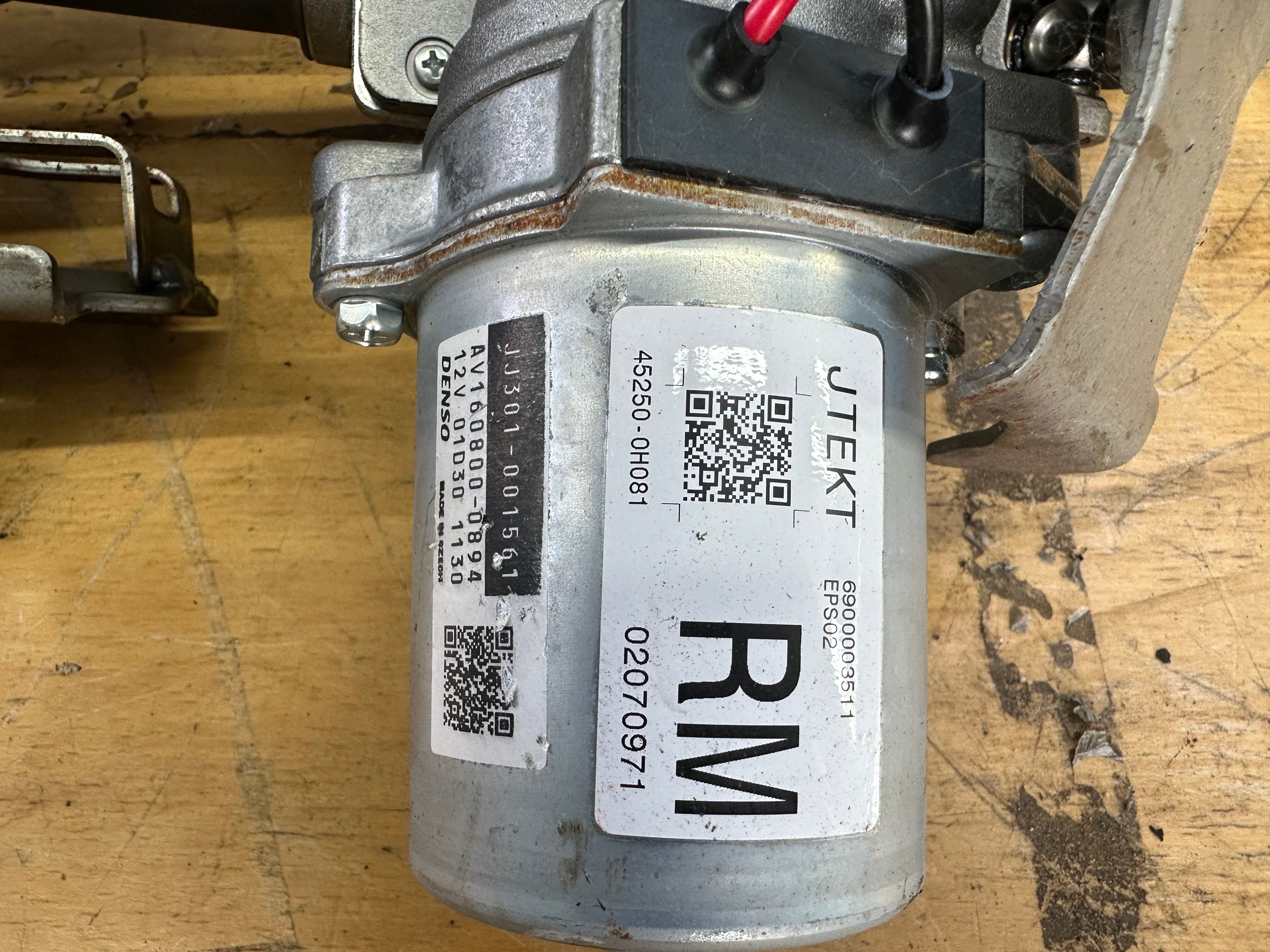 Toyota Aygo XB40 Power Steering Column RM (45250-0H081) (899650-0H150)