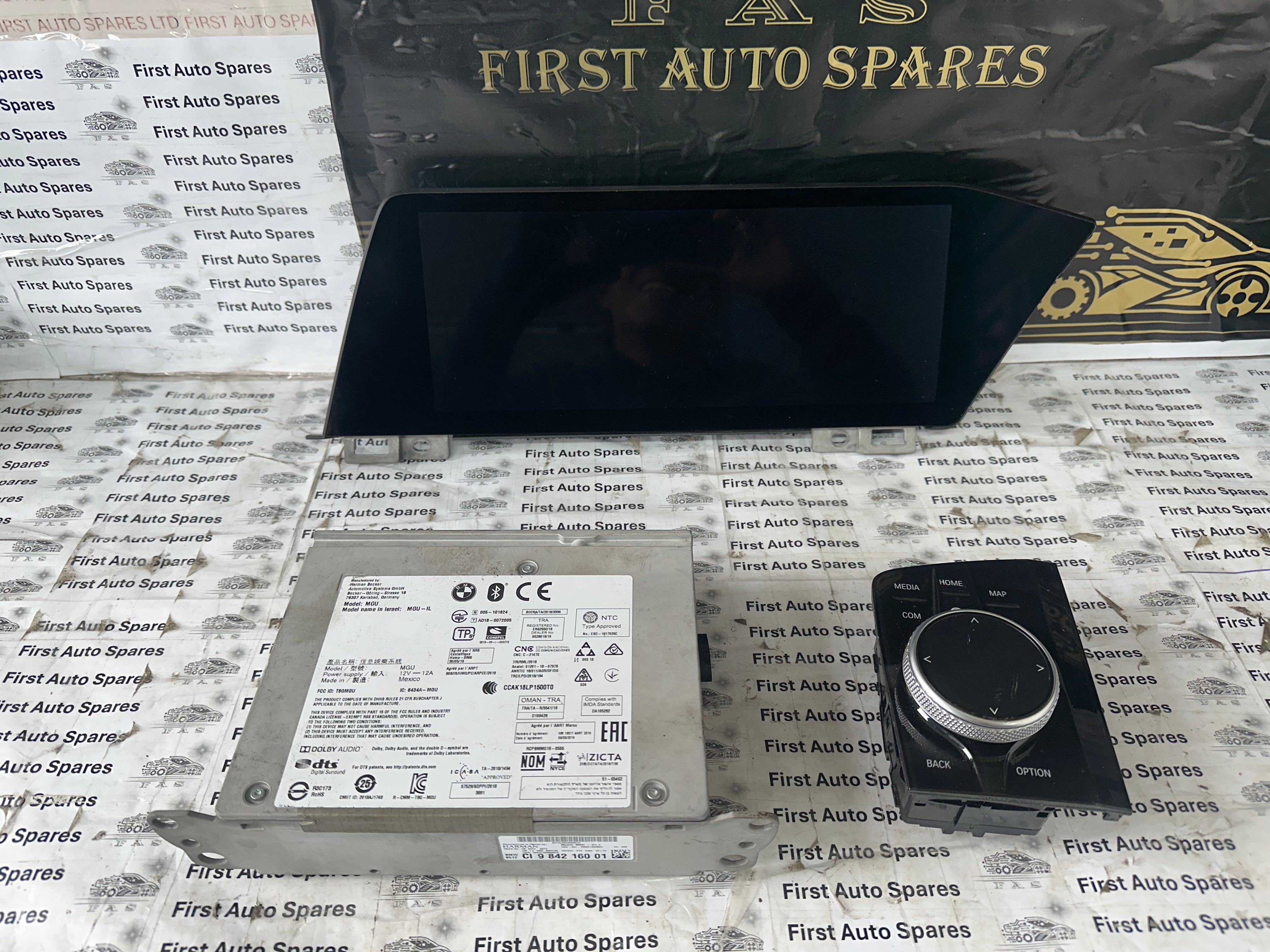 BMW X5 Series G05 Complete Harman Becker iDrive System Model MGU (9842160)